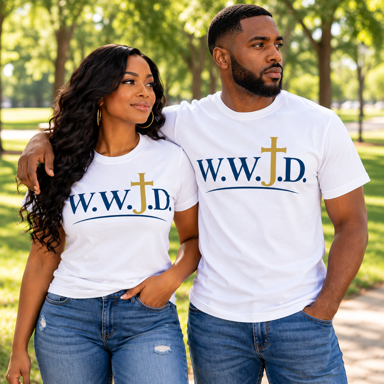 W.W.J.D. – What Would Jesus Do? Faith T-Shirt