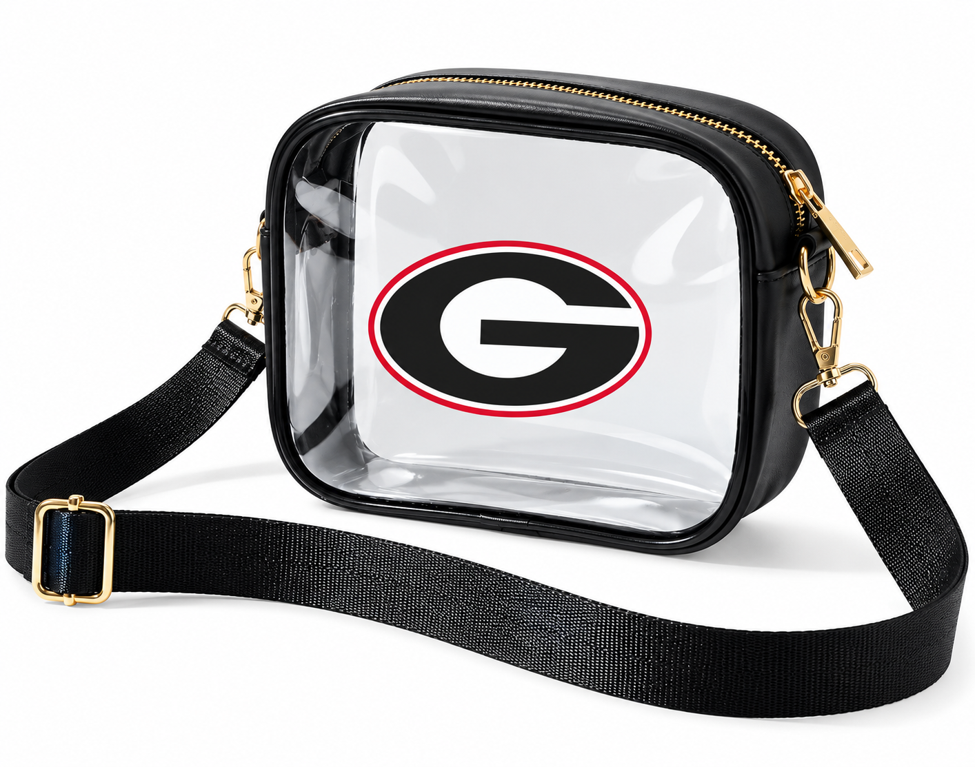 Clear Georgia G Crossbody Bag.png