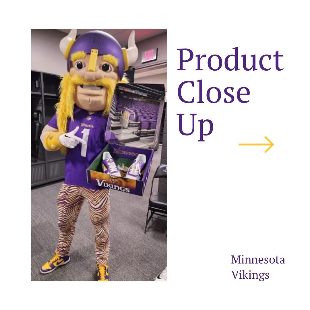 Looks like Viktor the Viking approves these custom Downtowns, just as much as we do! 👟 What&rsquo;s your take? 

Plus, check out the extra touches like the embroidered logo on the heel, patches inside and out, and a stylish tongue tag! 🔥 #CustomKic