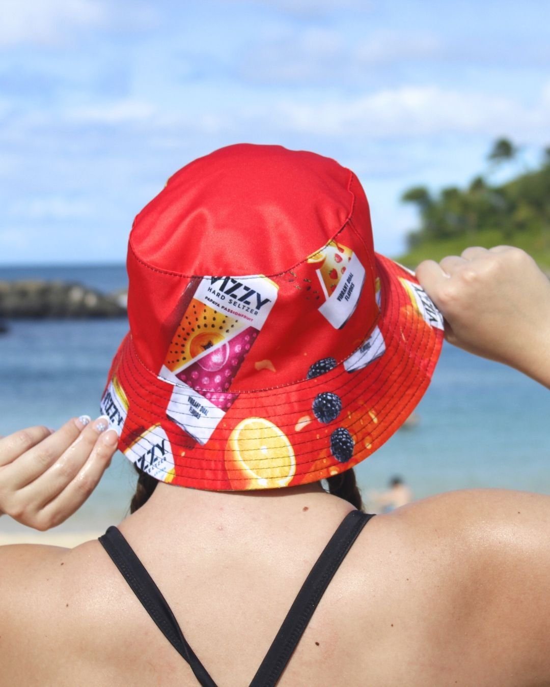 Meet your new favorite accessory! Our fully customizable Bucket Hat is versatile and offers great sun protection. It's reversible, so you can print on both sides for double the style. Made from 100% recycled polyester, this lightweight and unstructur