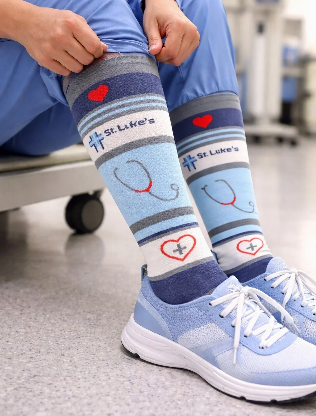 Nurses Week is almost here 💙

Celebrate the hardworking heroes in your life with two of our top-selling essentials:

🧦 Sport Grade Compression Socks &ndash; designed to improve circulation, reduce swelling, and support performance and recovery. Per
