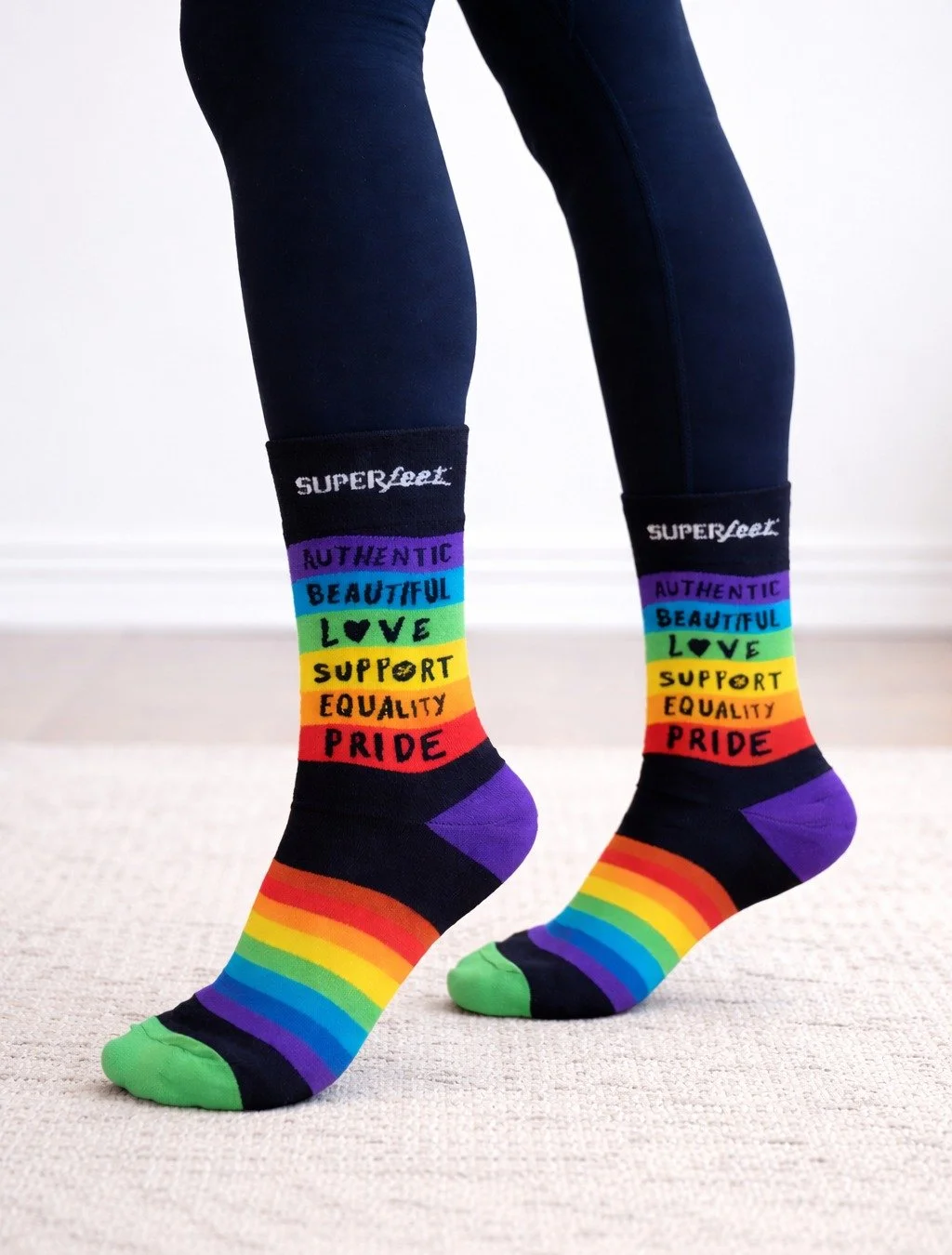 Pride Month is right around the corner 🌈&mdash;now&rsquo;s the perfect time to get your custom sock orders rolling!

With just a 50 pair minimum, we can bring your exact vision to life&mdash;colors, messages, vibes&hellip; all of it.

Pride socks ar