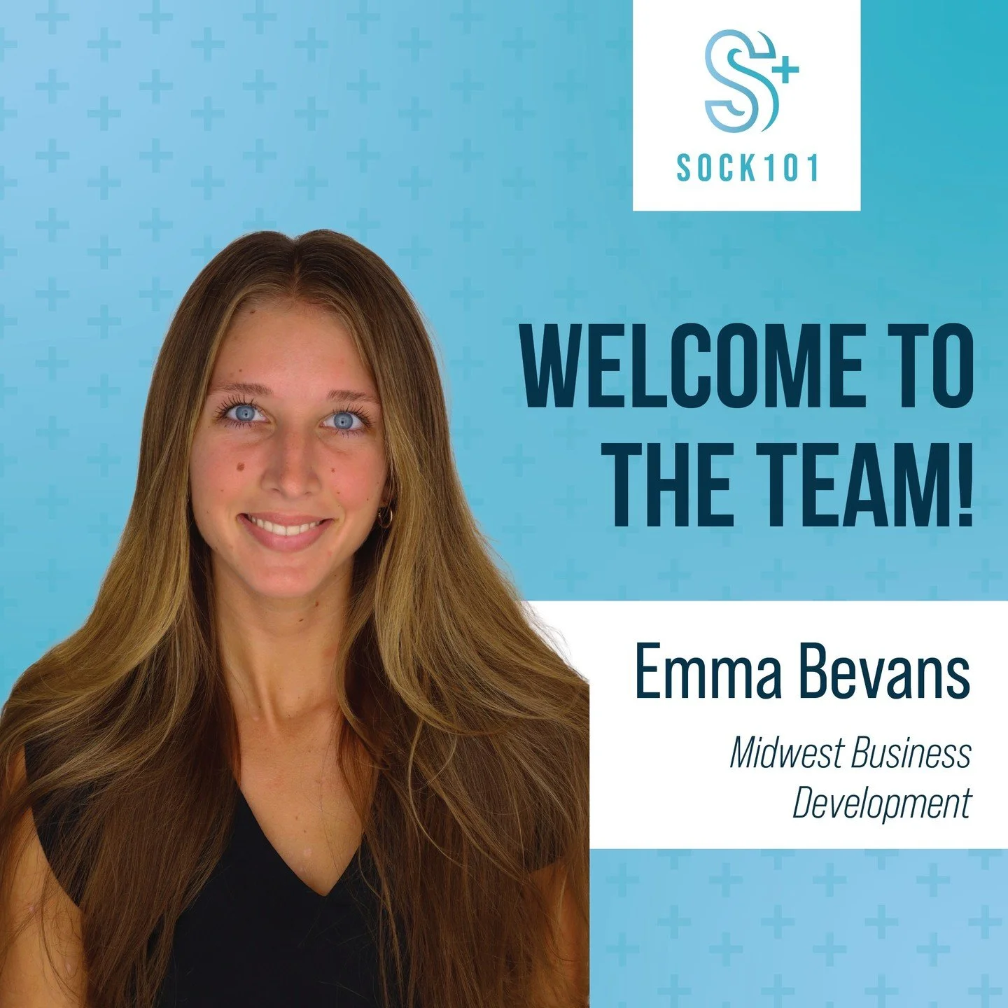Please help us welcome Emma to the Sock101 team! 🎉

Emma joins our Midwest team in Business Development, and we&rsquo;re excited to have her on board!

Emma graduated from the University of Iowa with a degree in Marketing and grew up in a small town