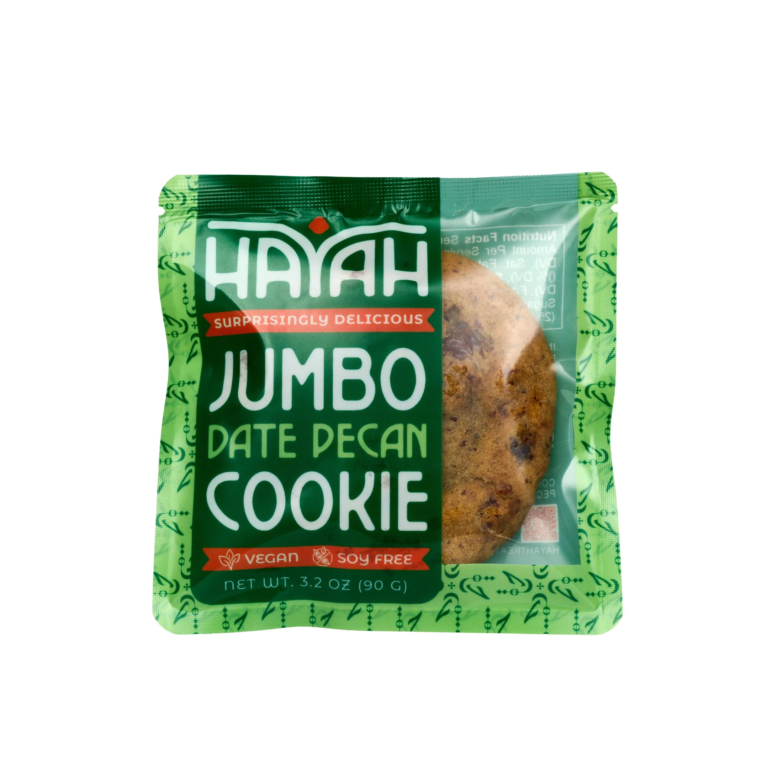 Date Pecan Jumbo Cookie