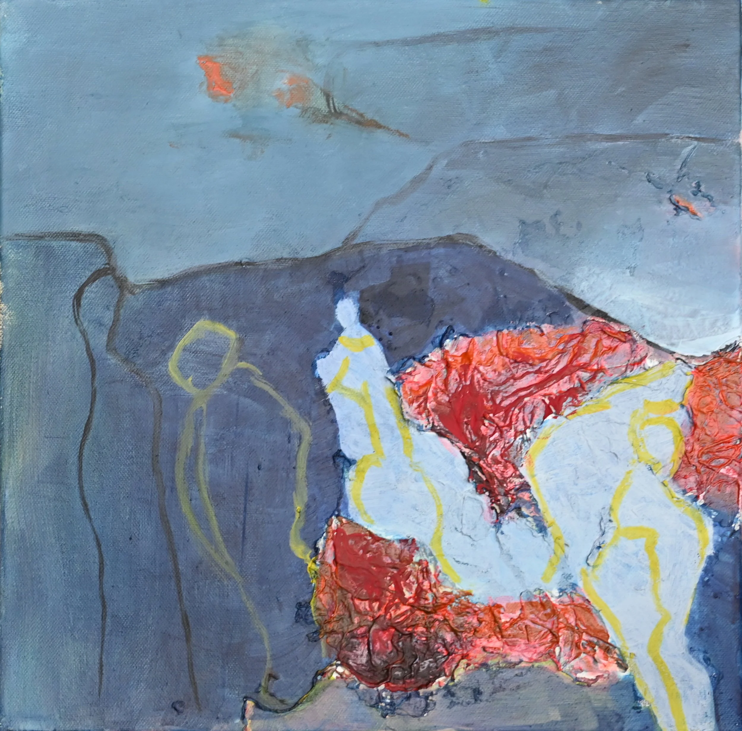 Friederike Thaler, Acryl auf Leinwand, 40 x 40 cm (Nr.49)