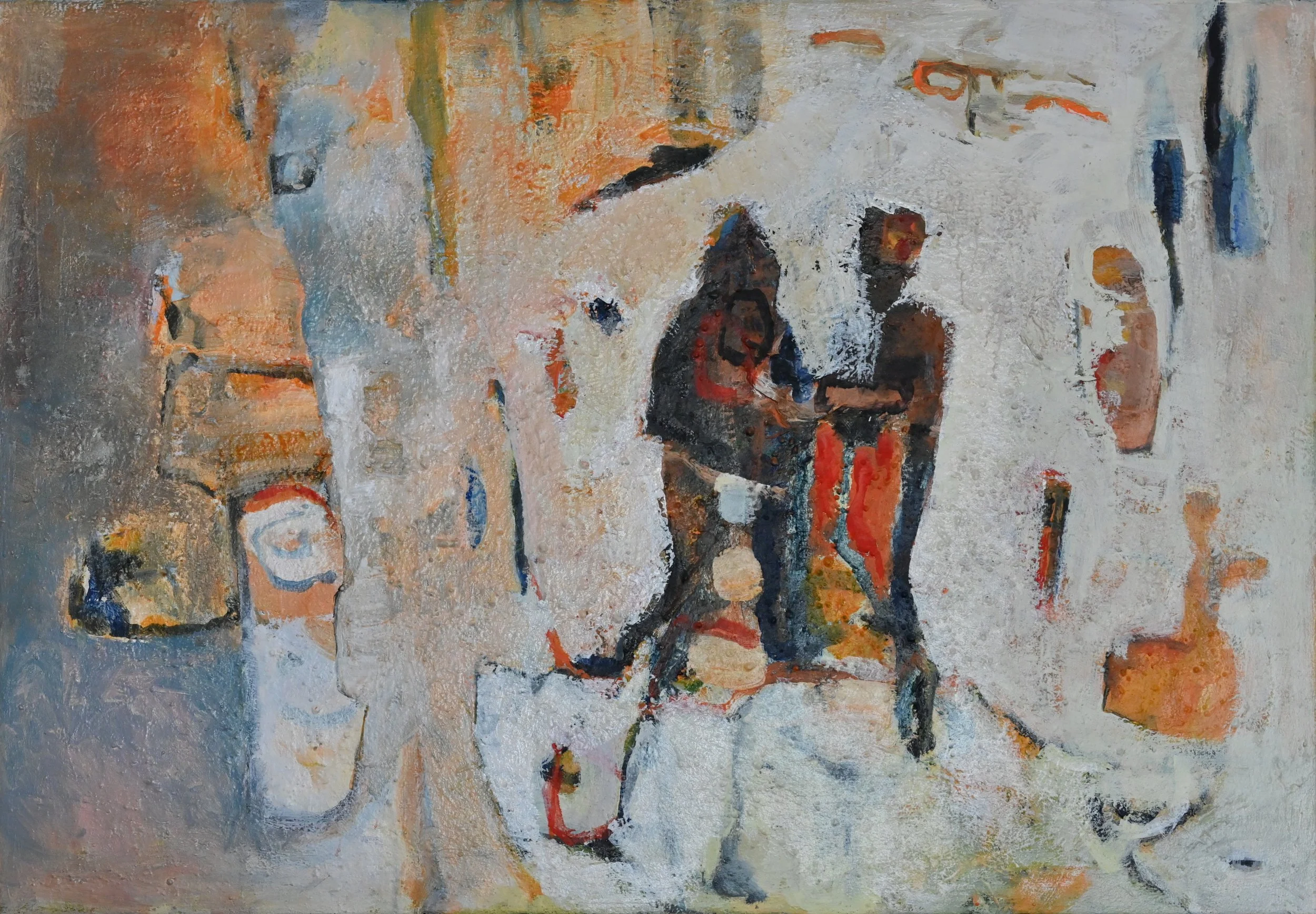Friederike Thaler, Acryl auf Leinwand, 100 x 70 cm (Nr.73)