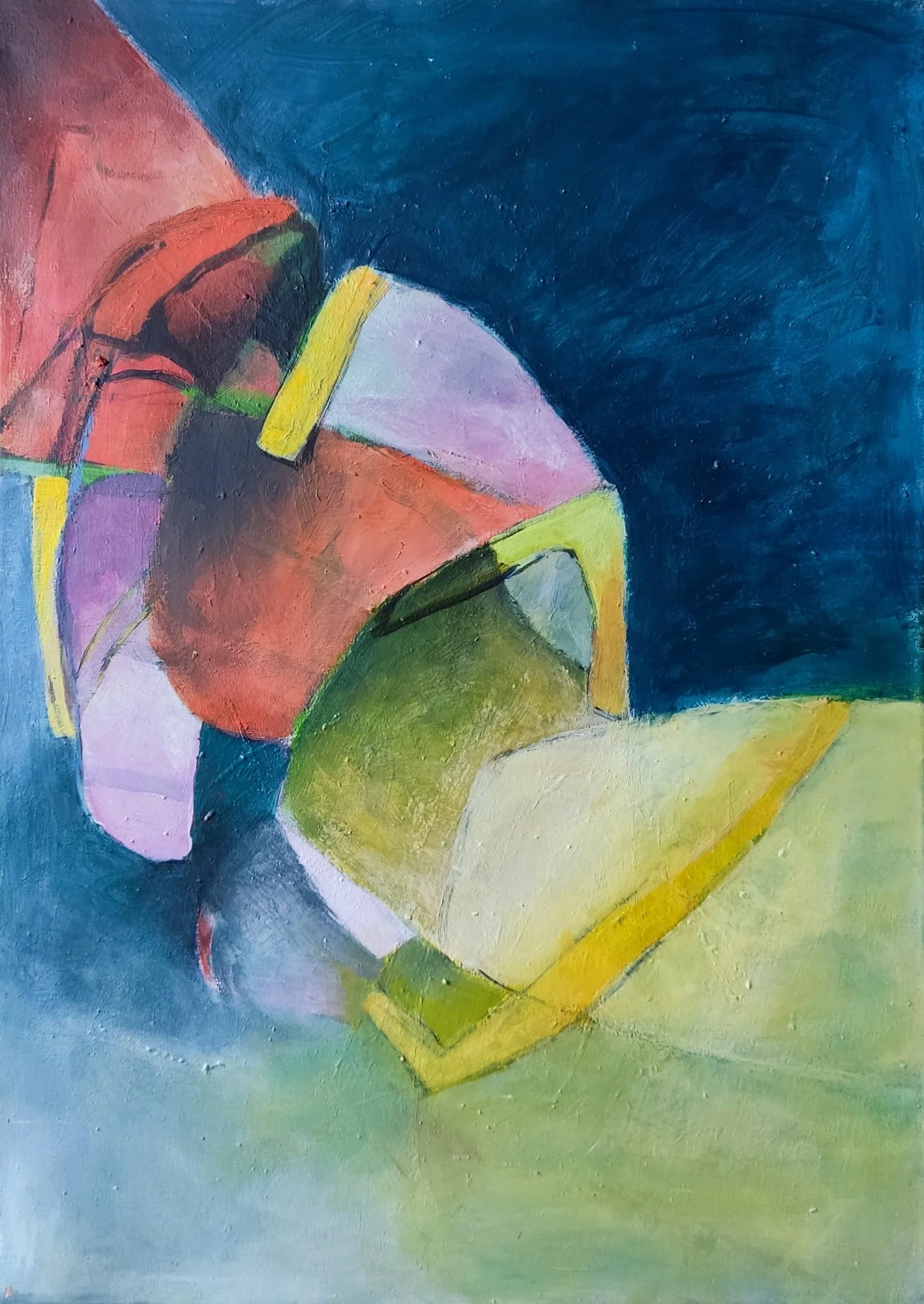 Friederike Thaler, Acryl auf Leinwand, 50 x 70 cm (Nr.43)