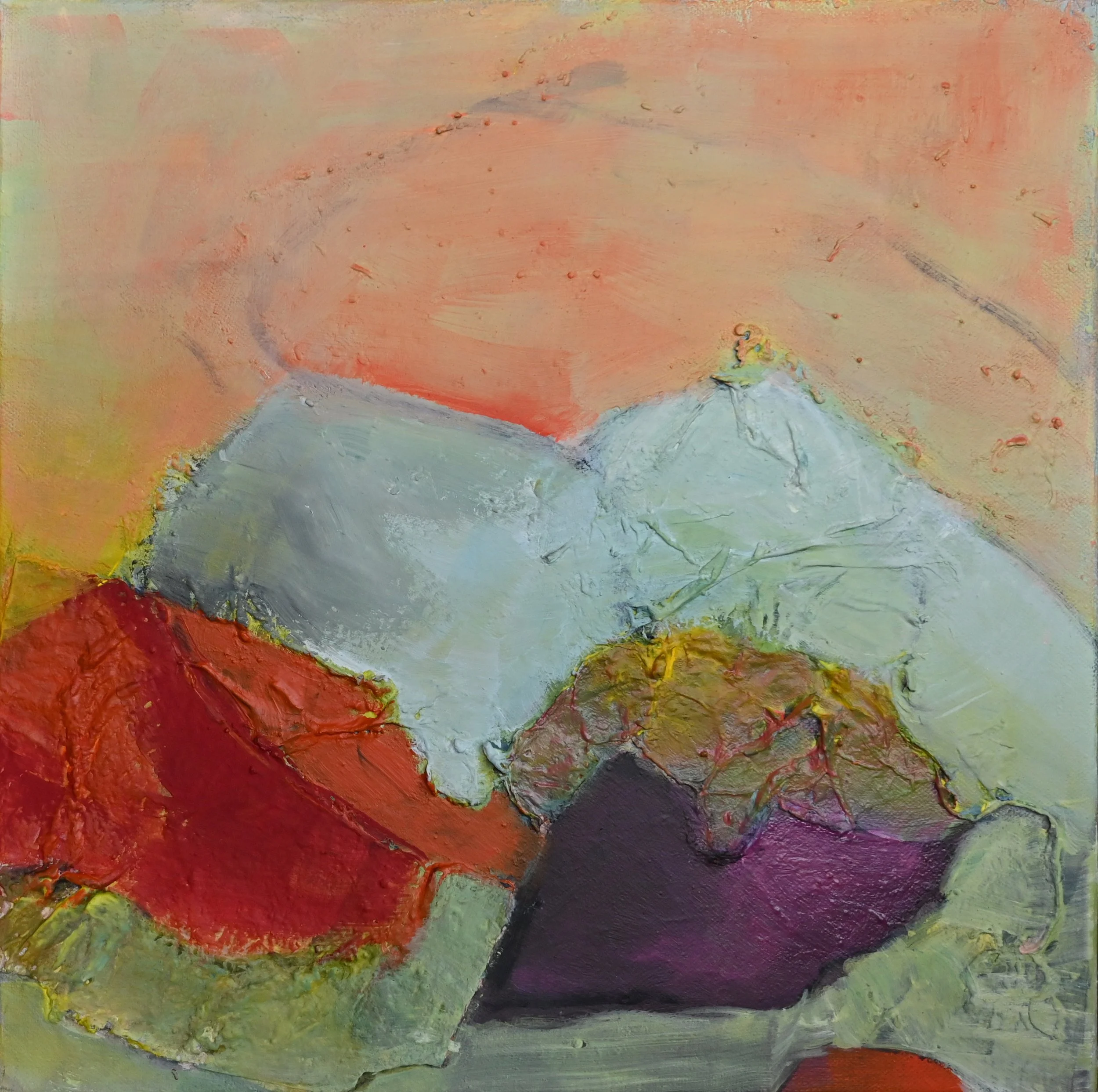 Friederike Thaler, Acryl auf Leinwand, 40 x 40 cm (Nr.48)