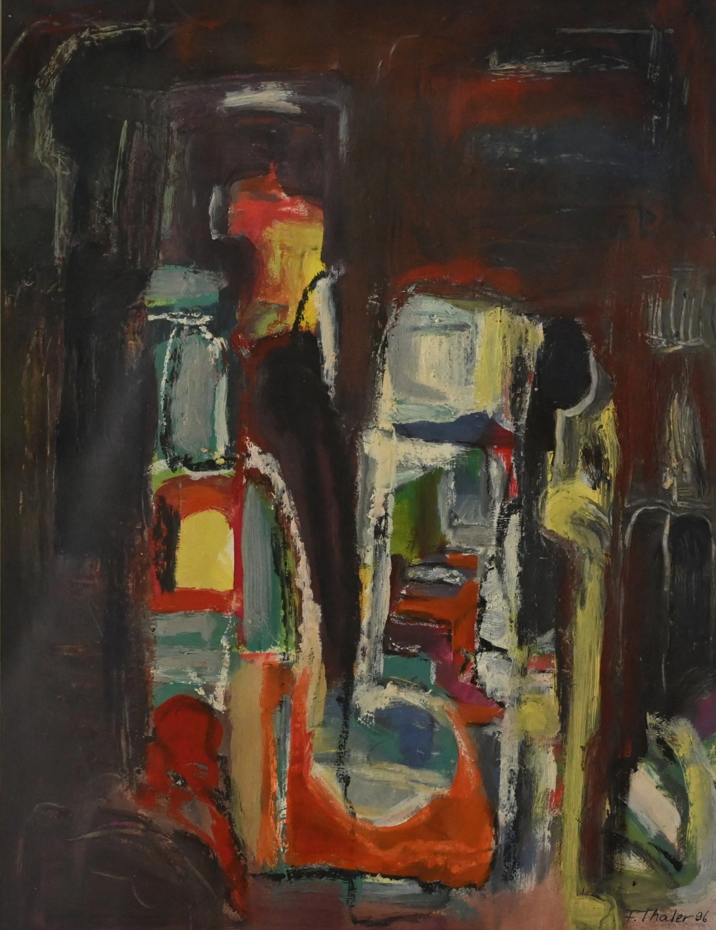 Friederike Thaler, Acryl auf Leinwand, 50 x 70 cm (Nr.6)