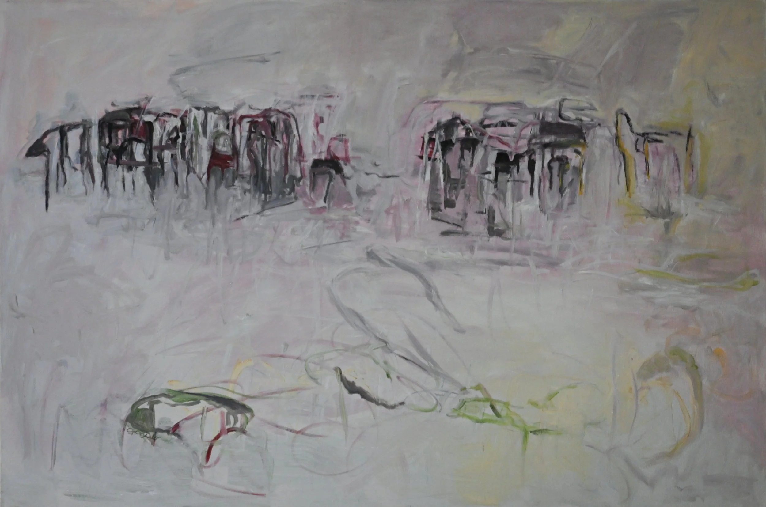 Friederike Thaler, Acryl auf Leinwand, 120 x 80 cm (Nr.69)