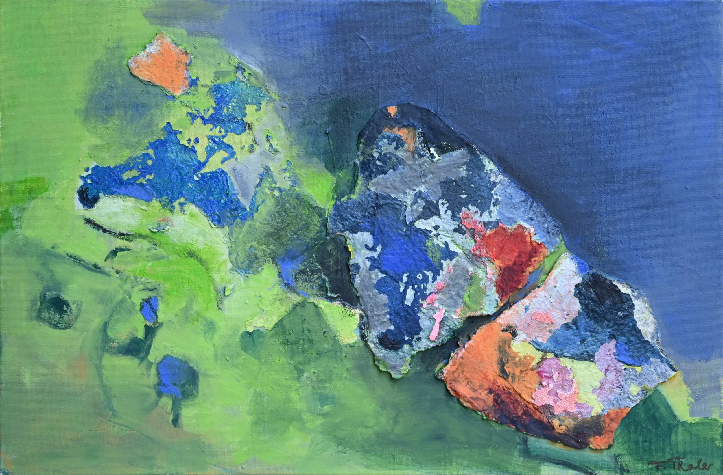 Friederike Thaler, Acryl auf Leinwand, 60 x 40 cm (Nr.67)