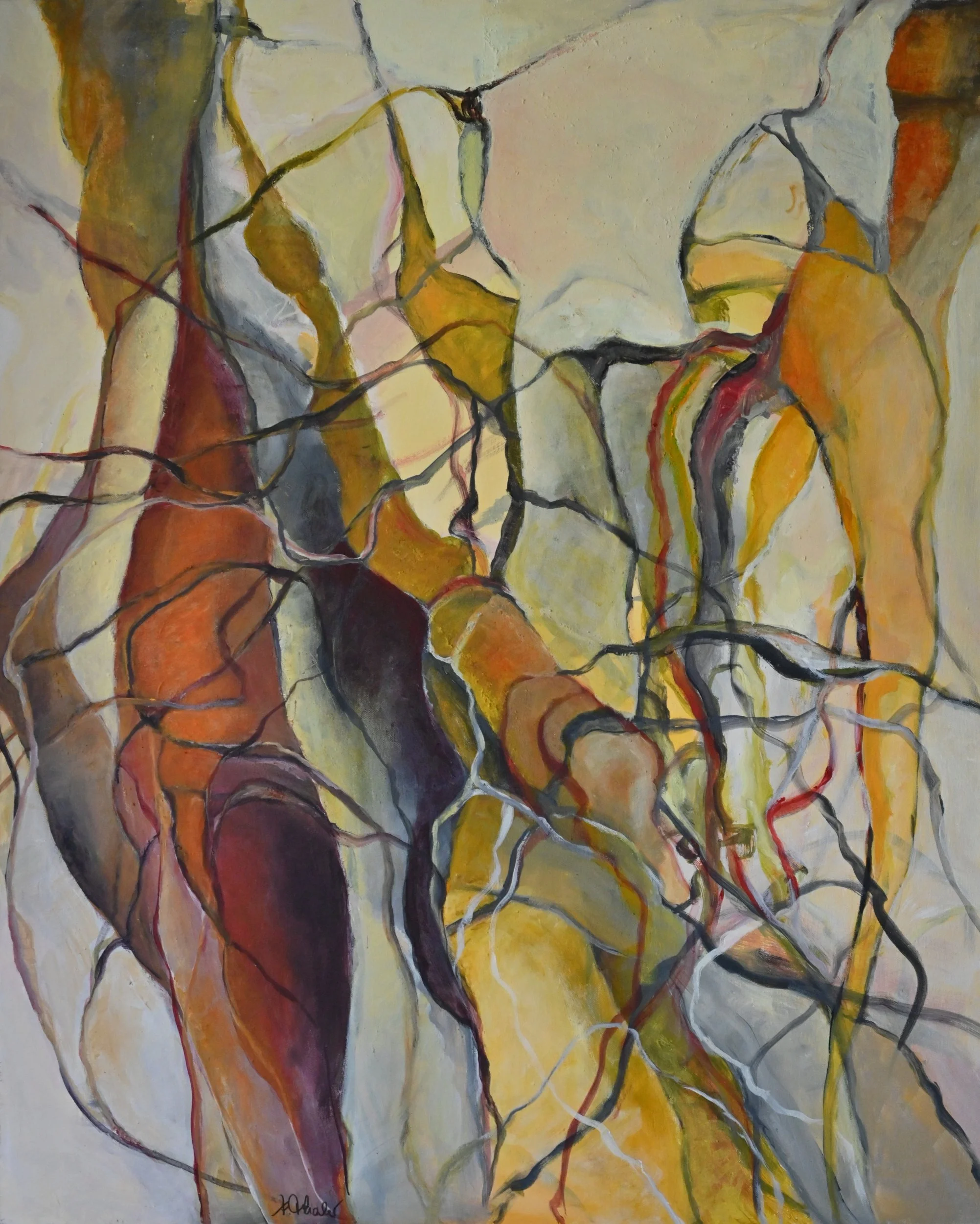 Friederike Thaler, Acryl auf Leinwand, 80 x 100 cm (Nr.72)
