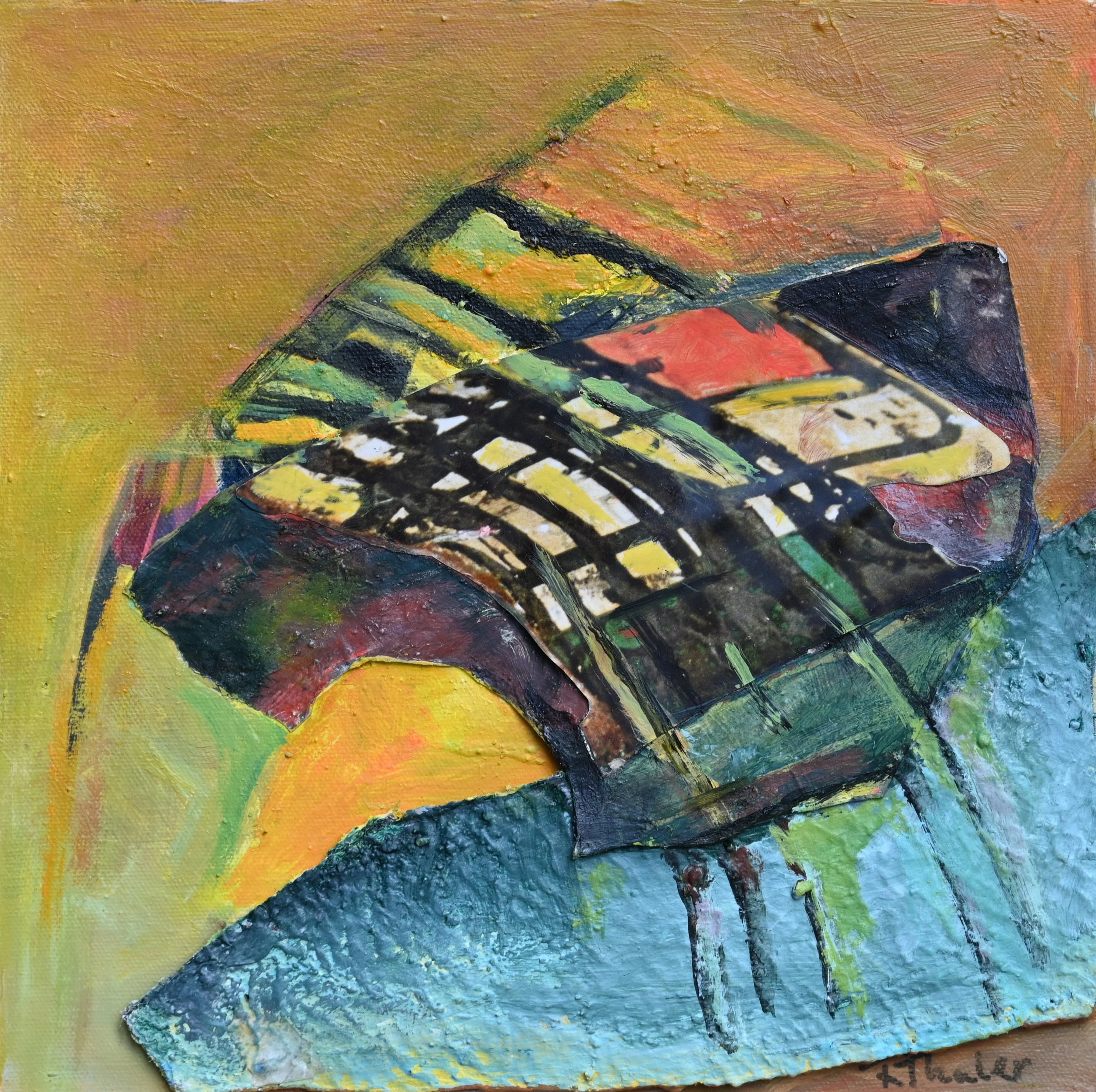 Friederike Thaler, Acryl auf Leinwand, 30 x 30 cm (Nr.65)