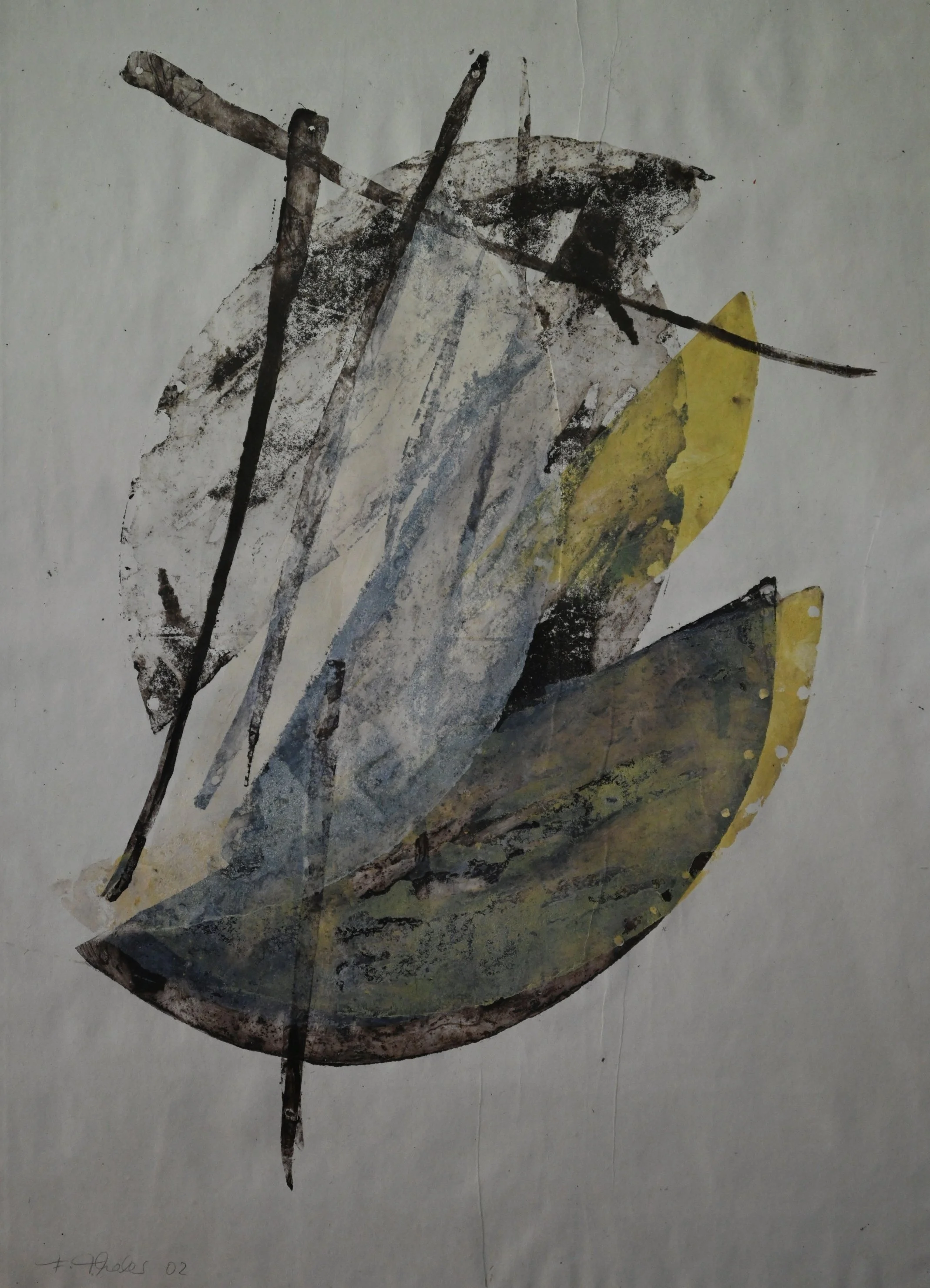 Friederike Thaler, Druck auf Papier, 69 x 50 cm (Nr.5)