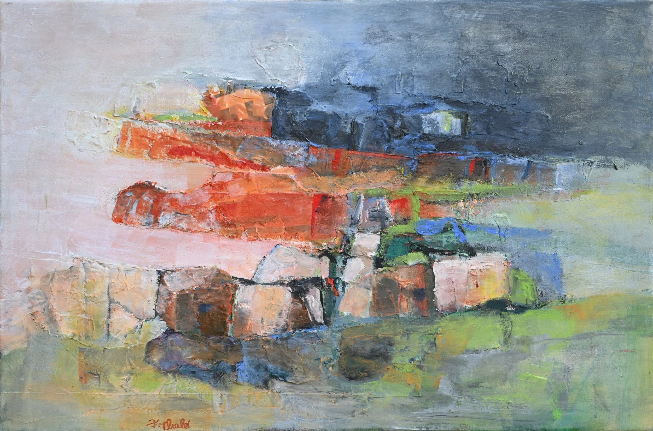 Friederike Thaler, Acryl auf Leinwand, 60 x 40 cm (Nr.68)