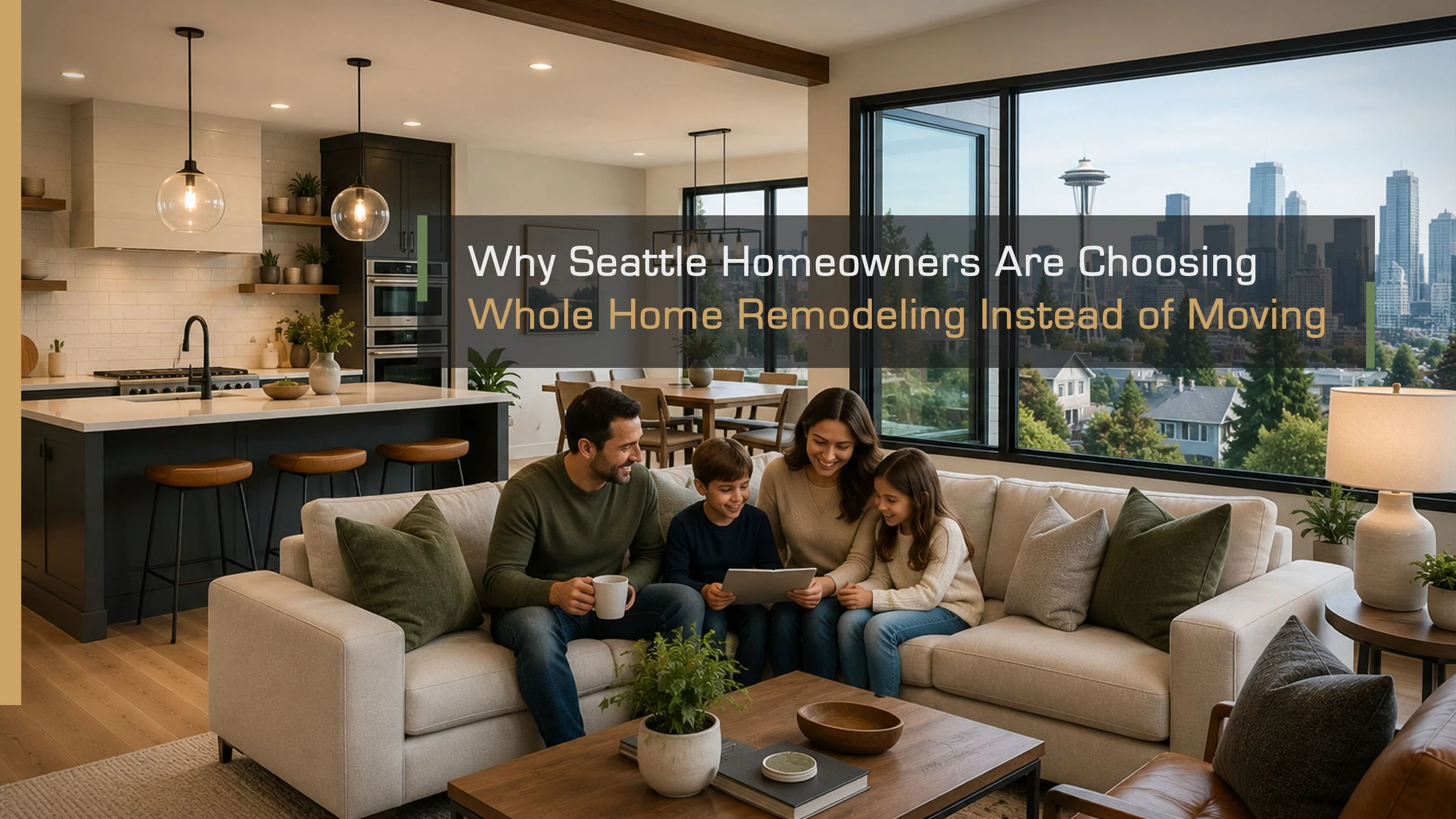 Why Seattle Homeowners Are Choosing Whole-Home Remodeling Instead of Moving