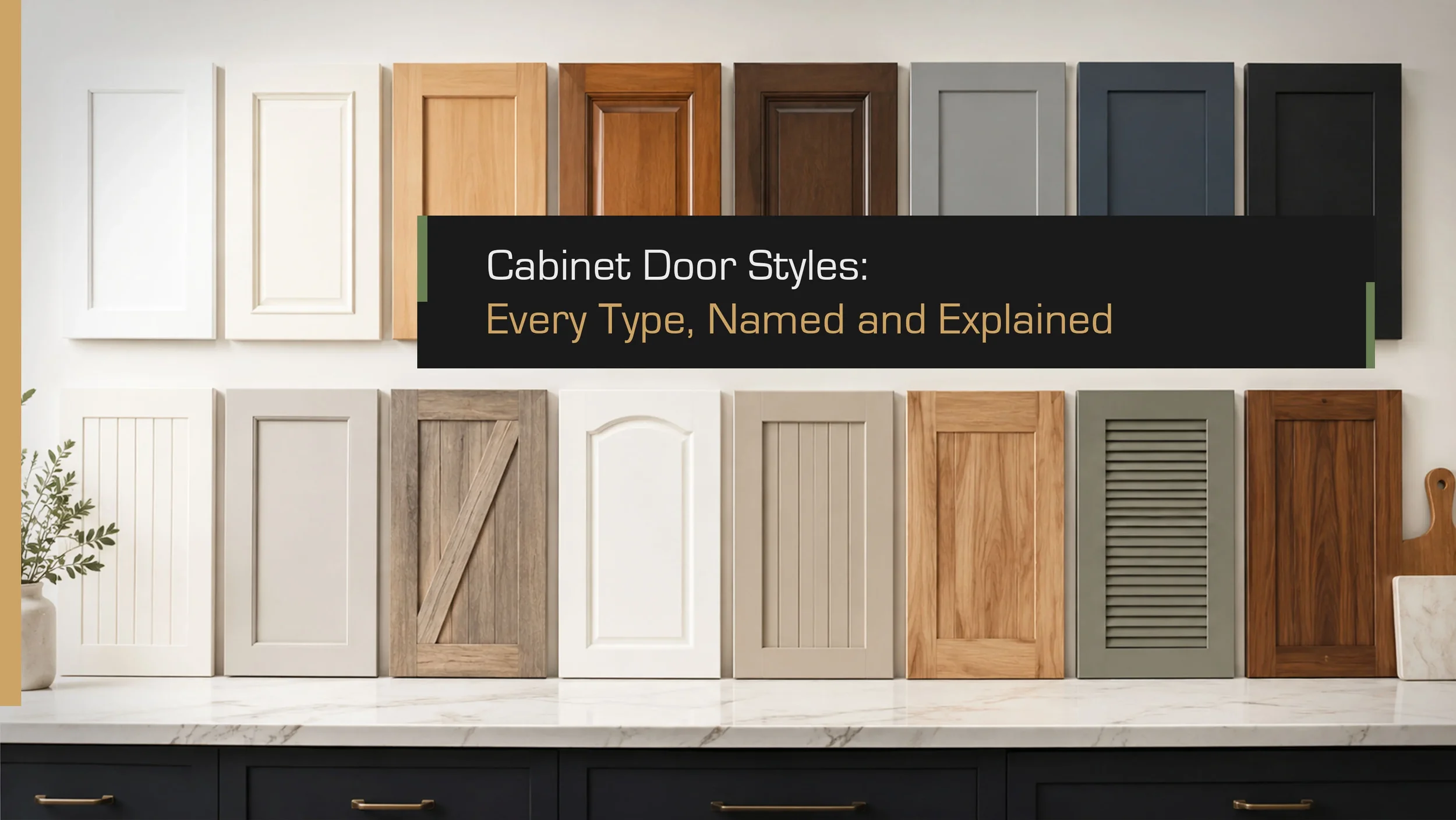 Cabinet Door Styles: Every Type, Named and Explained