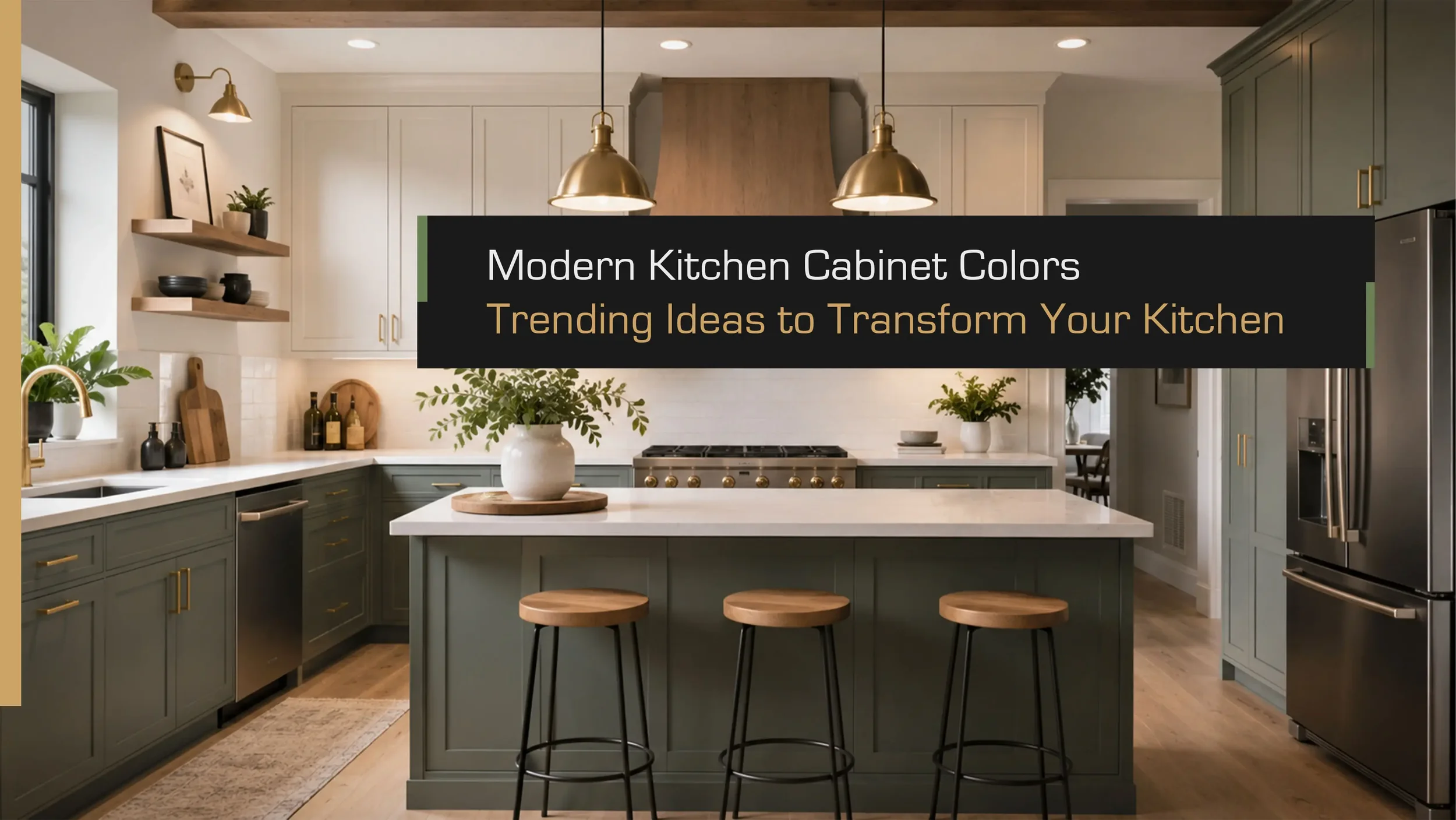 Modern Kitchen Cabinet Colors: Trending Ideas to Transform Your Kitchen
