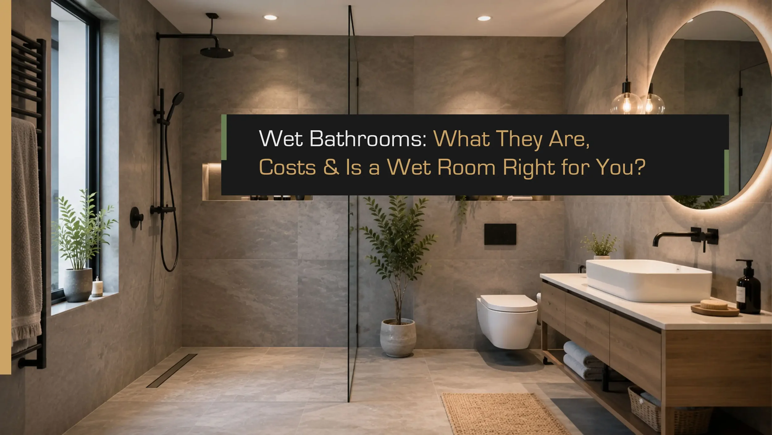 Wet Bathrooms: What They Are, What They Cost, and Whether to Convert
