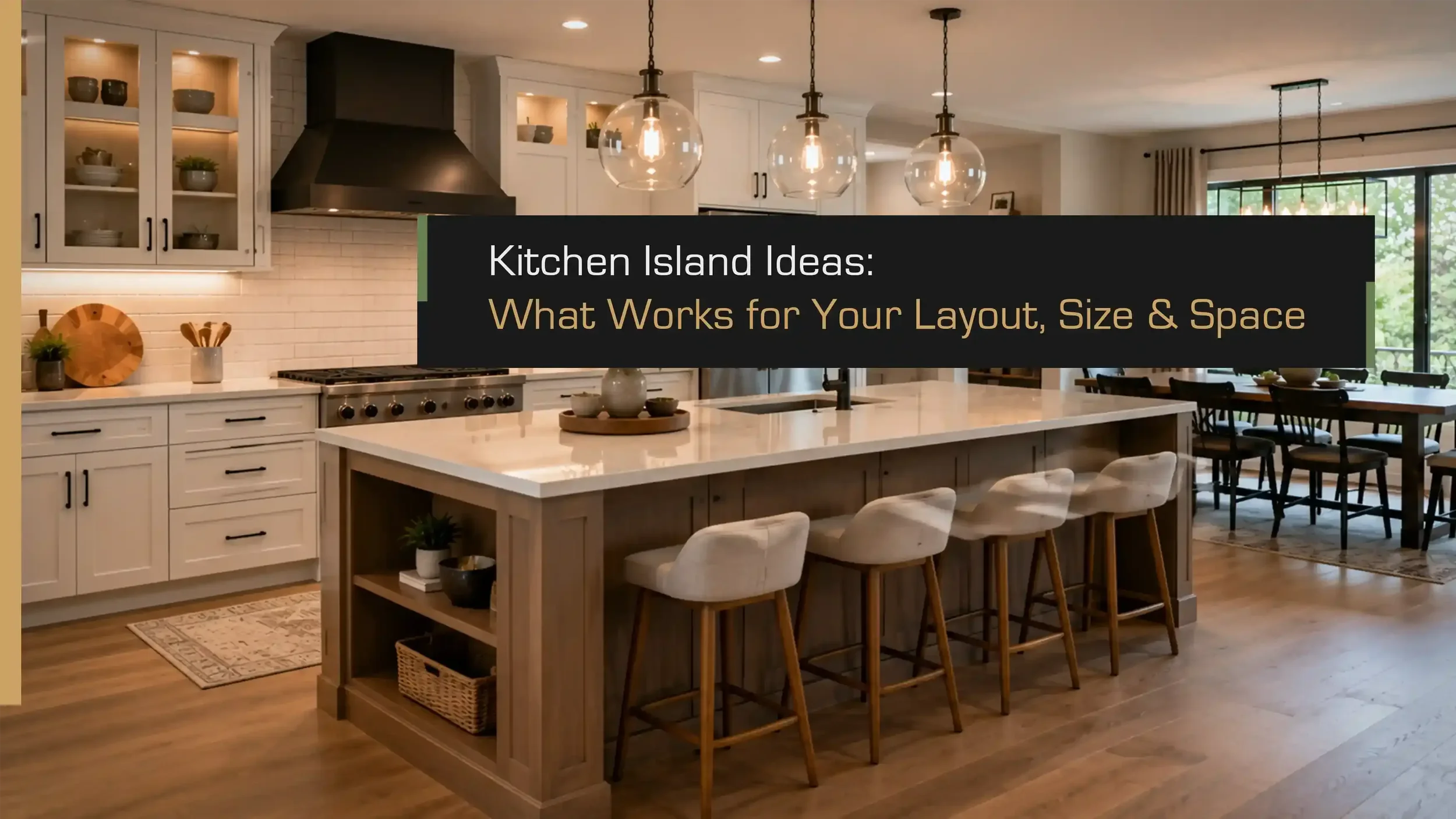Kitchen Island Ideas: What Works for Your Layout, Size &amp; Space