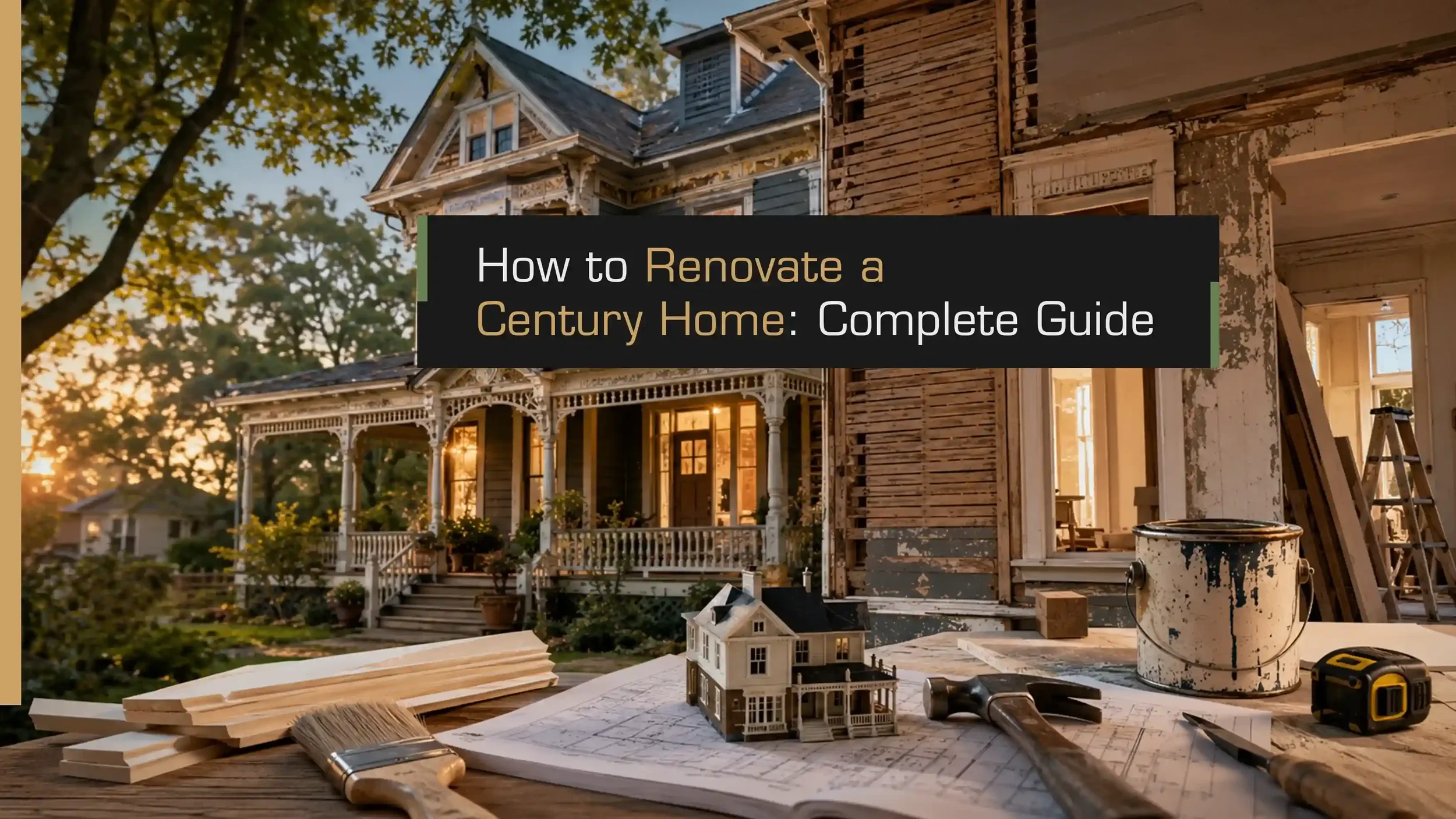 How to Renovate a Century Home: The Complete Guide