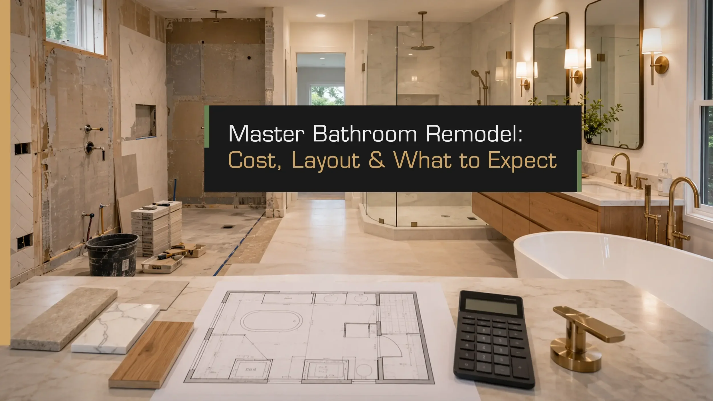 Master Bathroom Remodel: Cost, Layout &amp; What to Expect