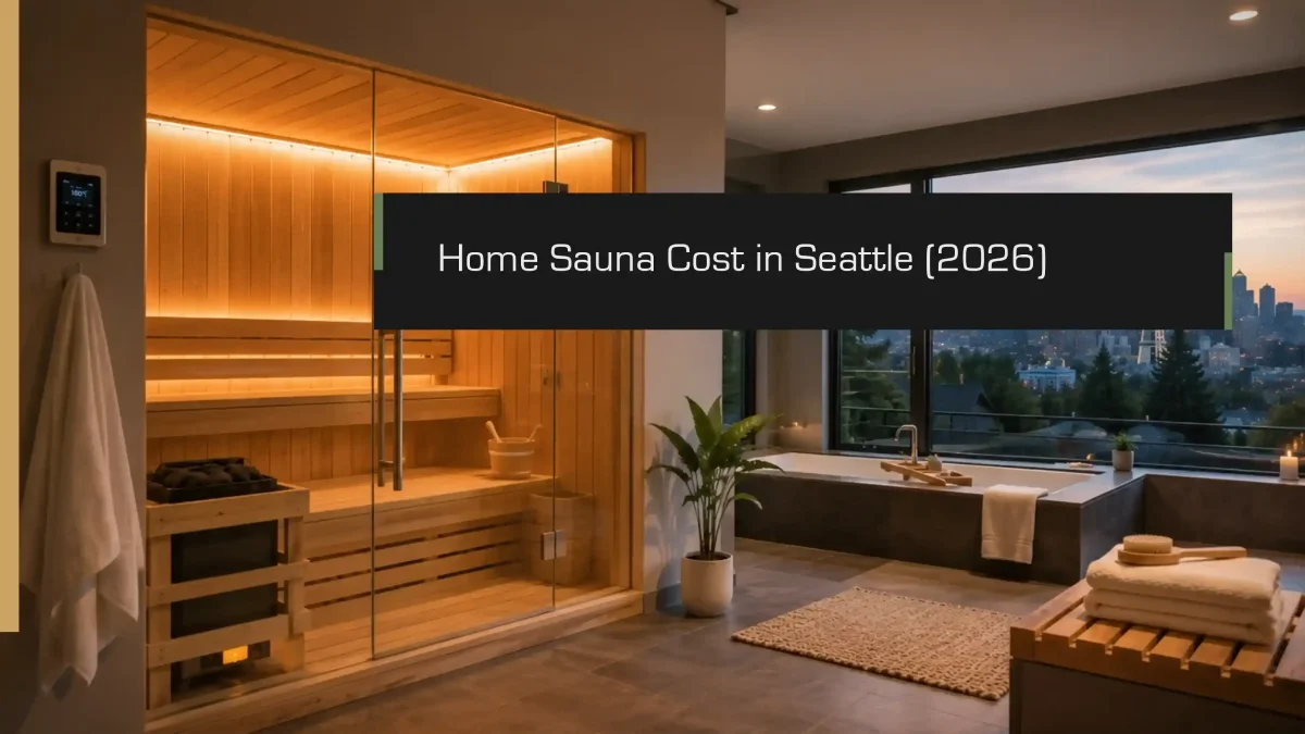 Home Sauna Cost in Seattle: What You will Actually Pay Installed