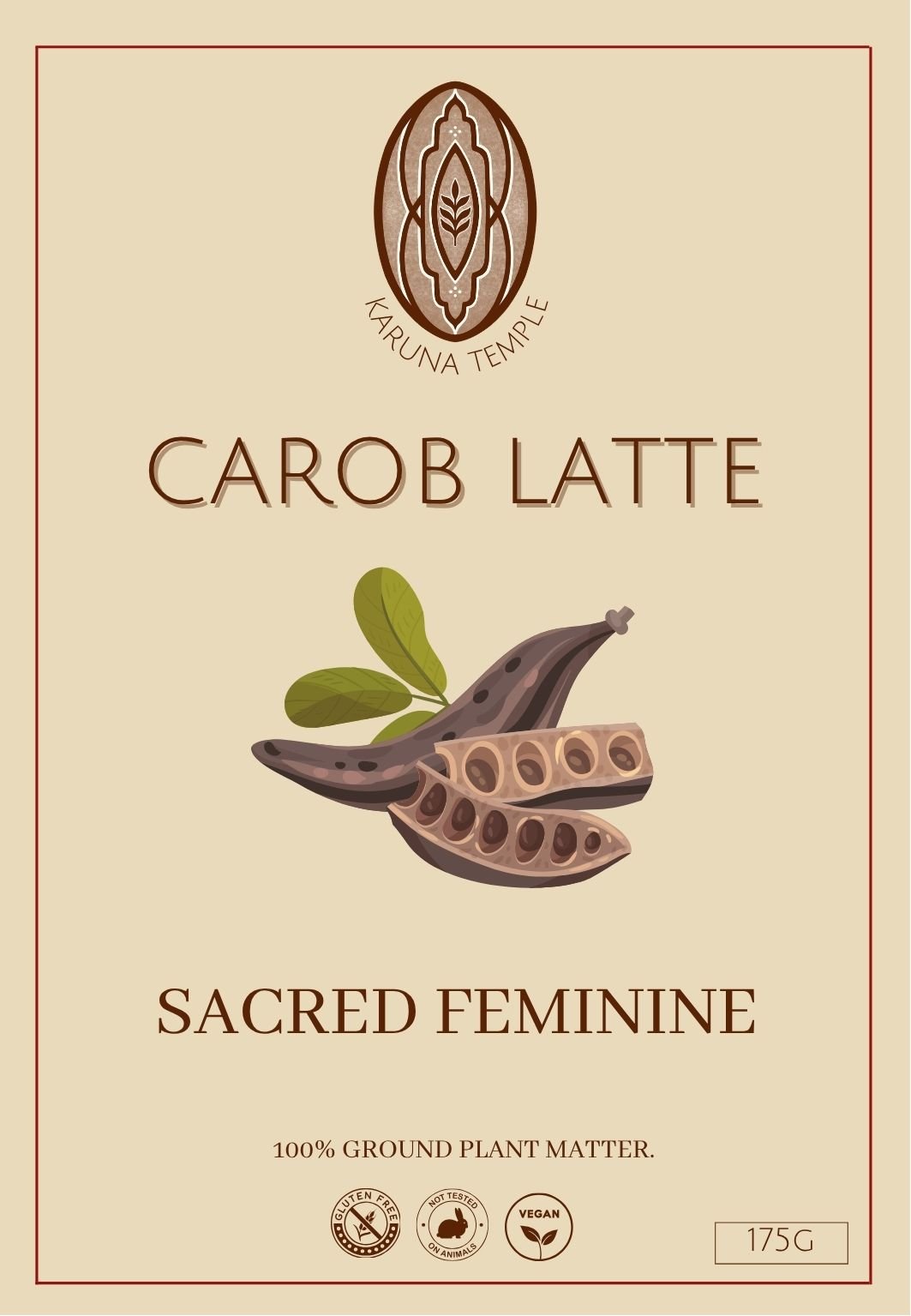 Carob Latte Sacred Feminine