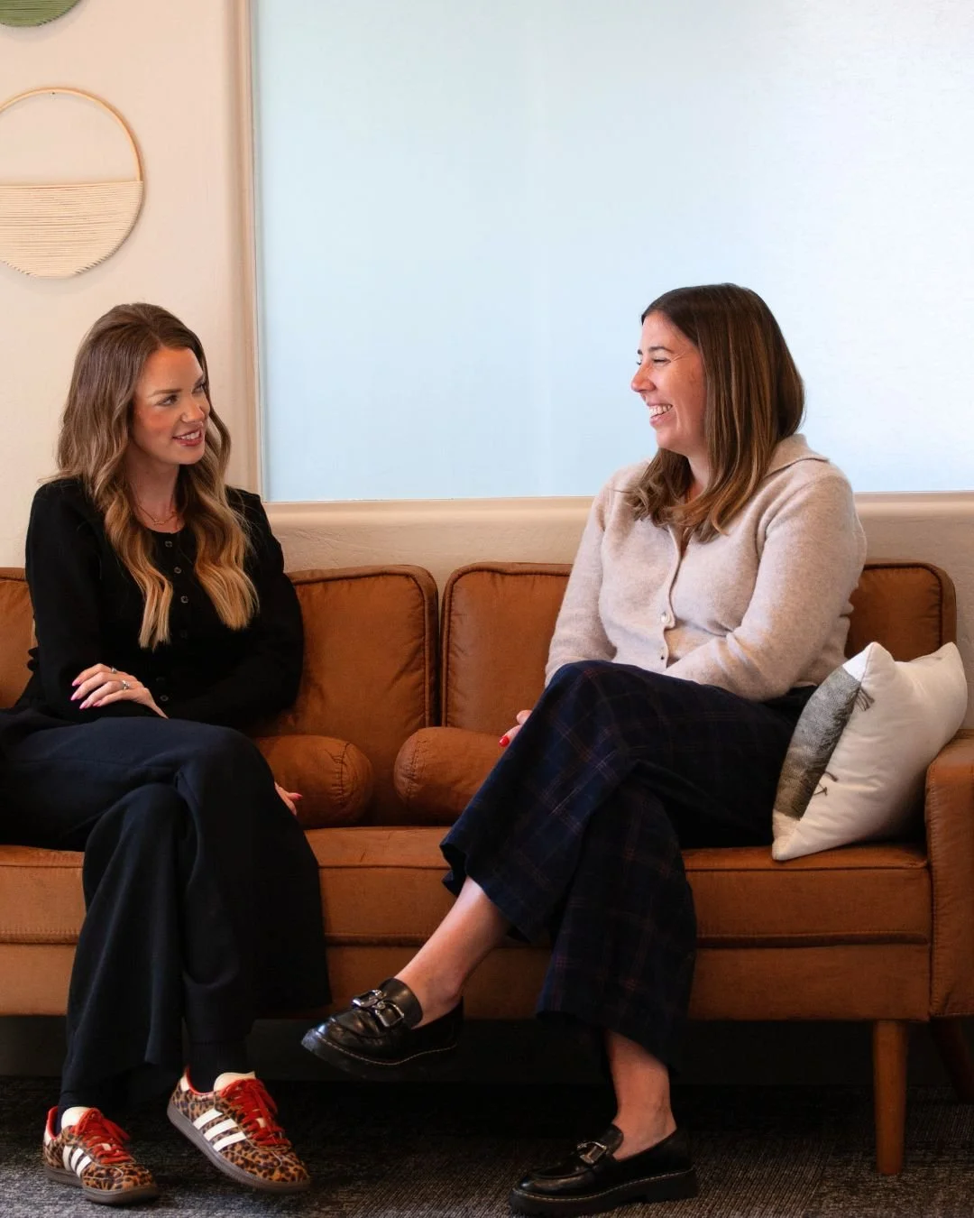 Molly and Whiteny Talking at Noble.jpg