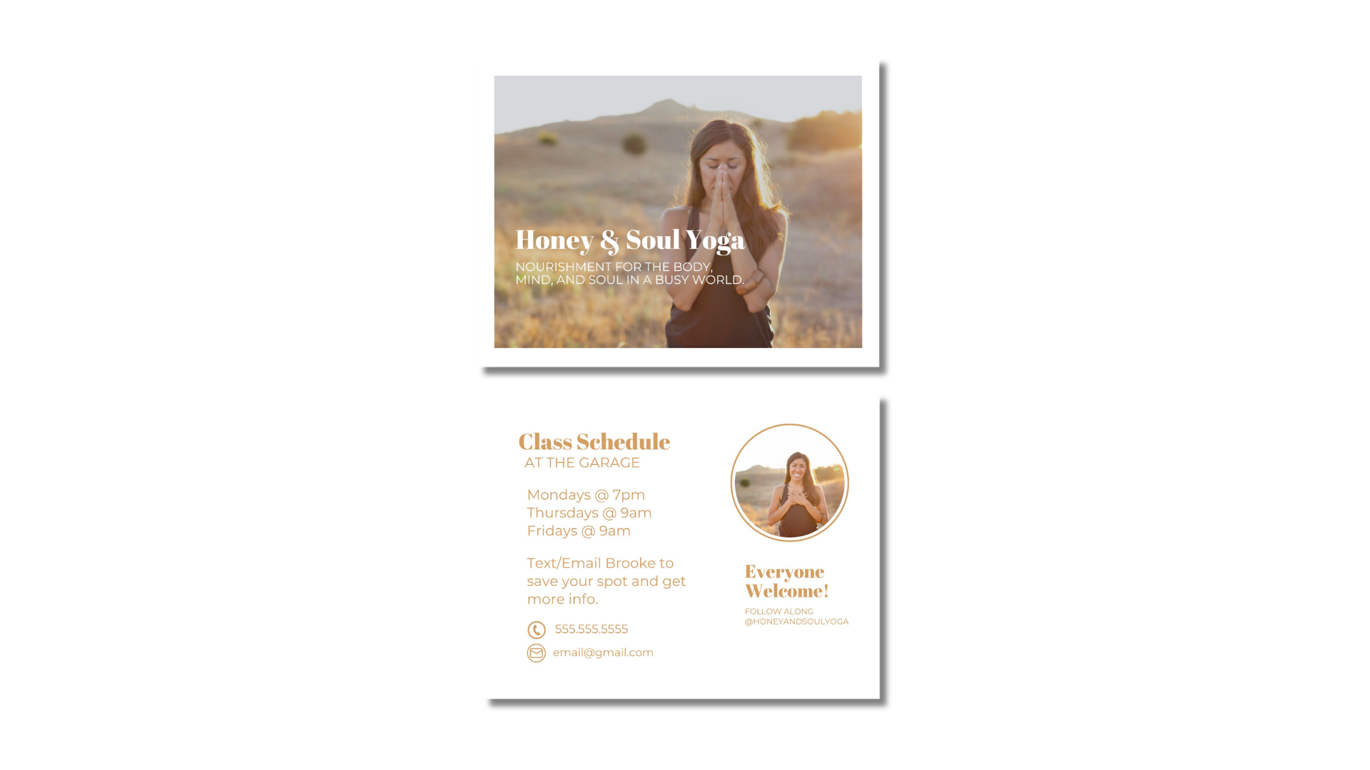 Honey & Soul | Web Design + Social Media