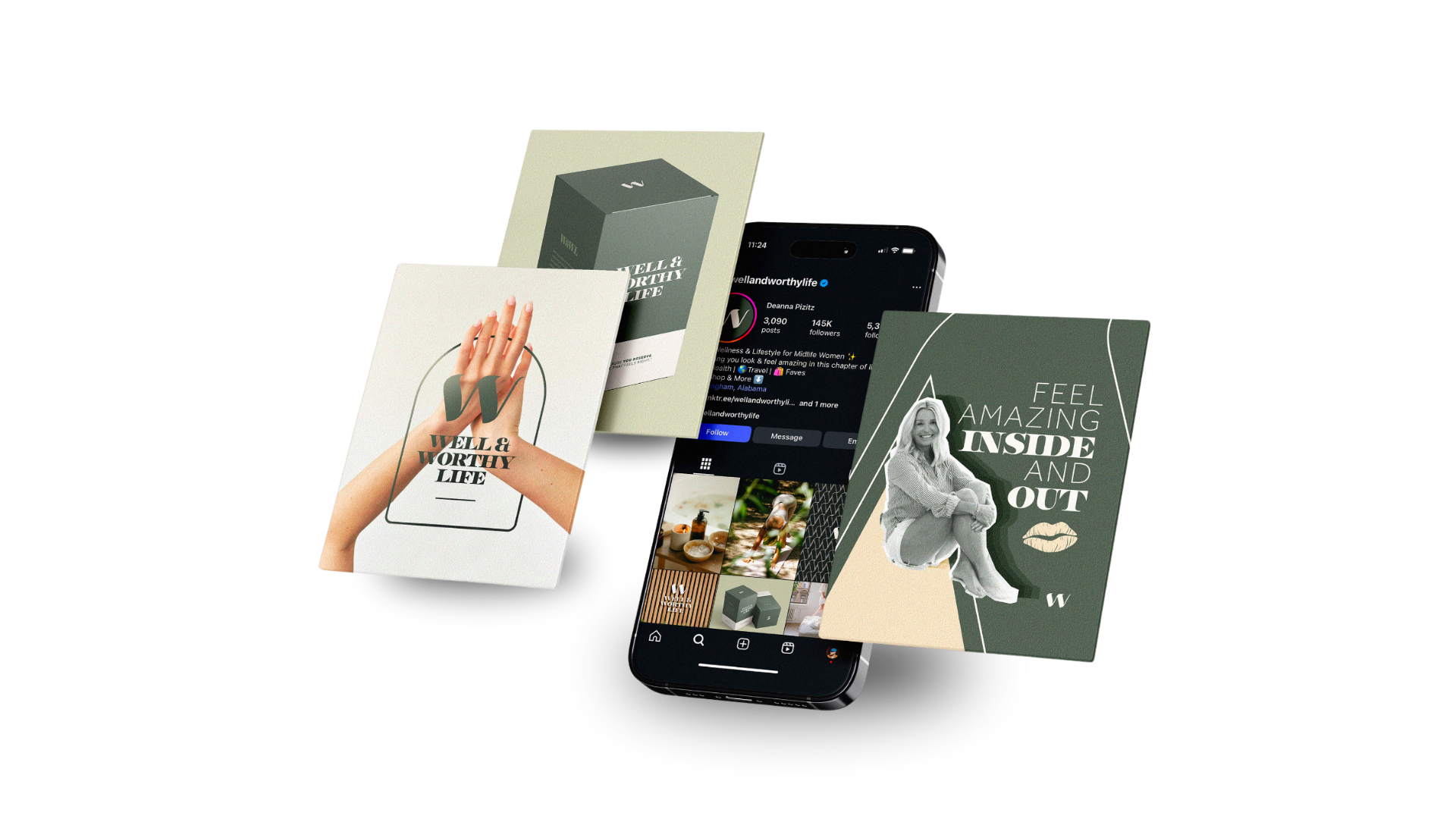 Well & Worthy Life | Rebrand + Web