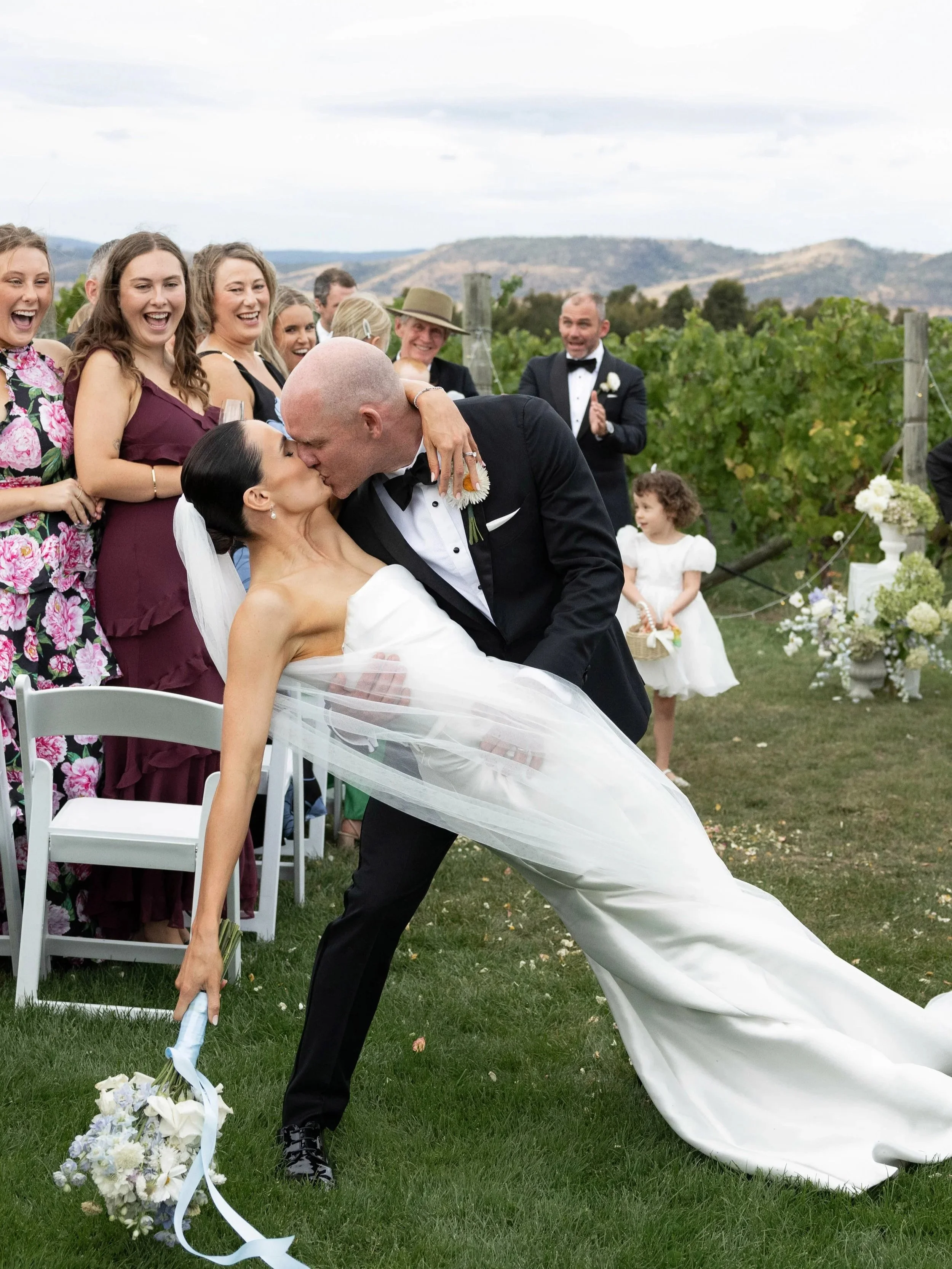 A Timeless Frogmore Creek Winery Wedding in Hobart | Hobart Wedding Photographer