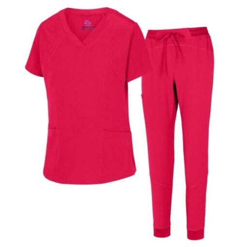 Natural Uniforms Jogger Set_RedWomens.jpeg