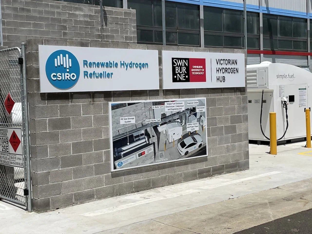 Swinburne Victorian Hydrogen Hub CSIRO Clayton South
