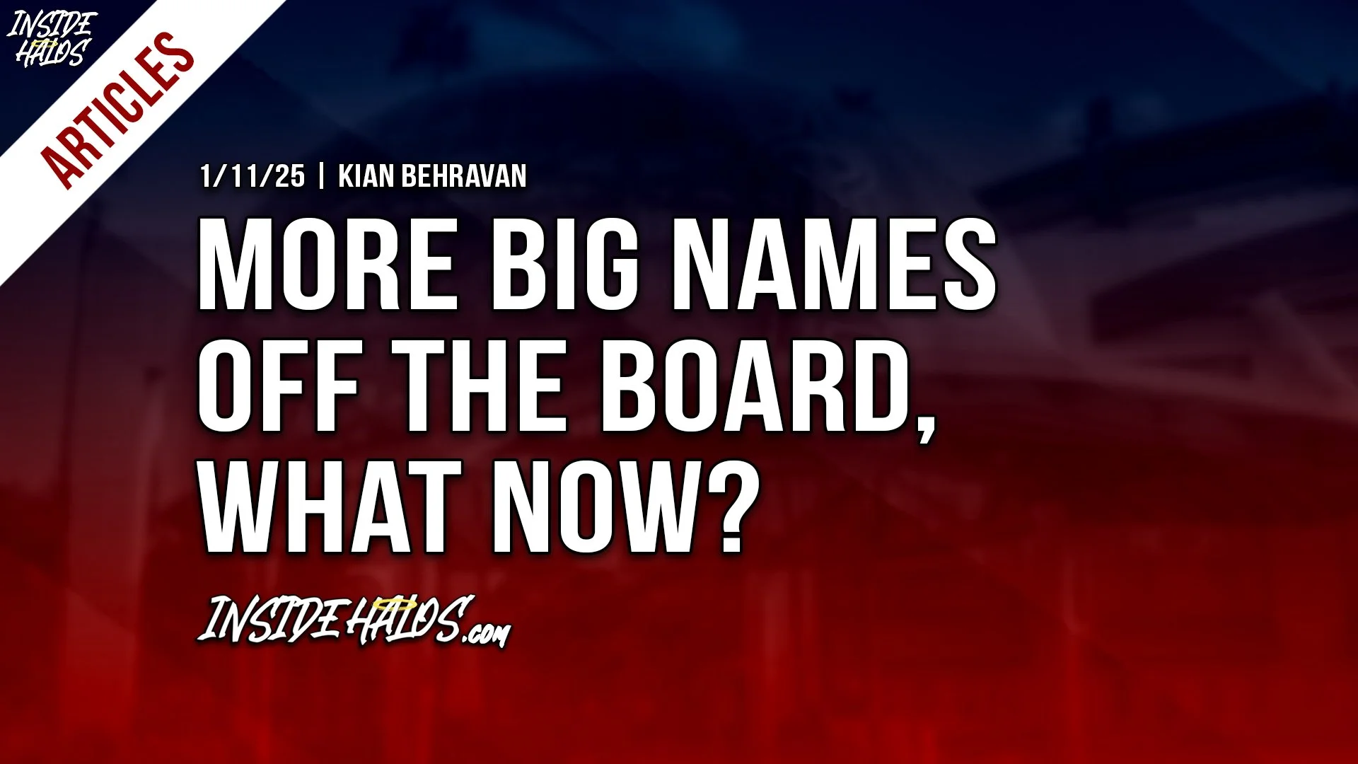 More Big Names Off the Board, What Now?