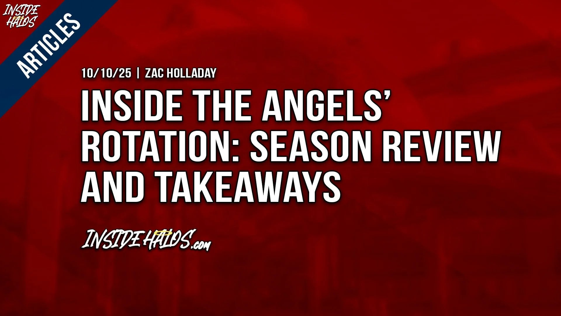 Inside the Angels’ Rotation: Season Review and Takeaways