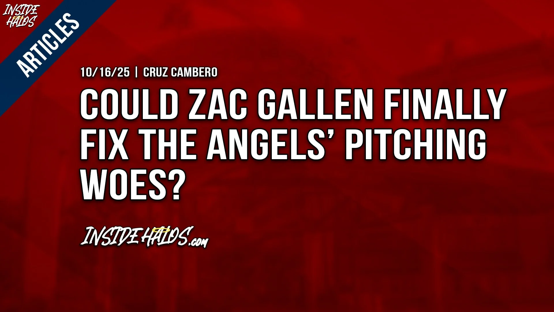 Could Zac Gallen Finally Fix the Angels’ Pitching Woes?