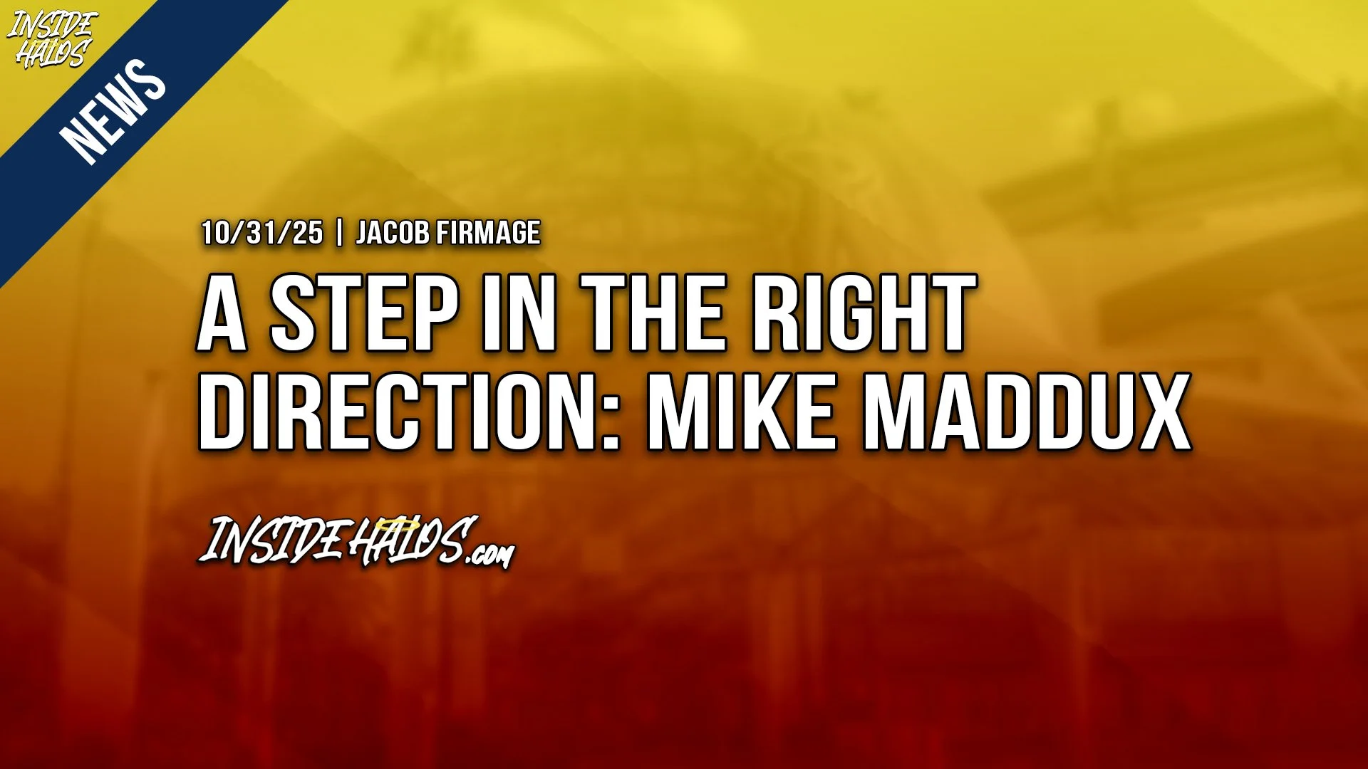 A Step in The Right Direction: Mike Maddux