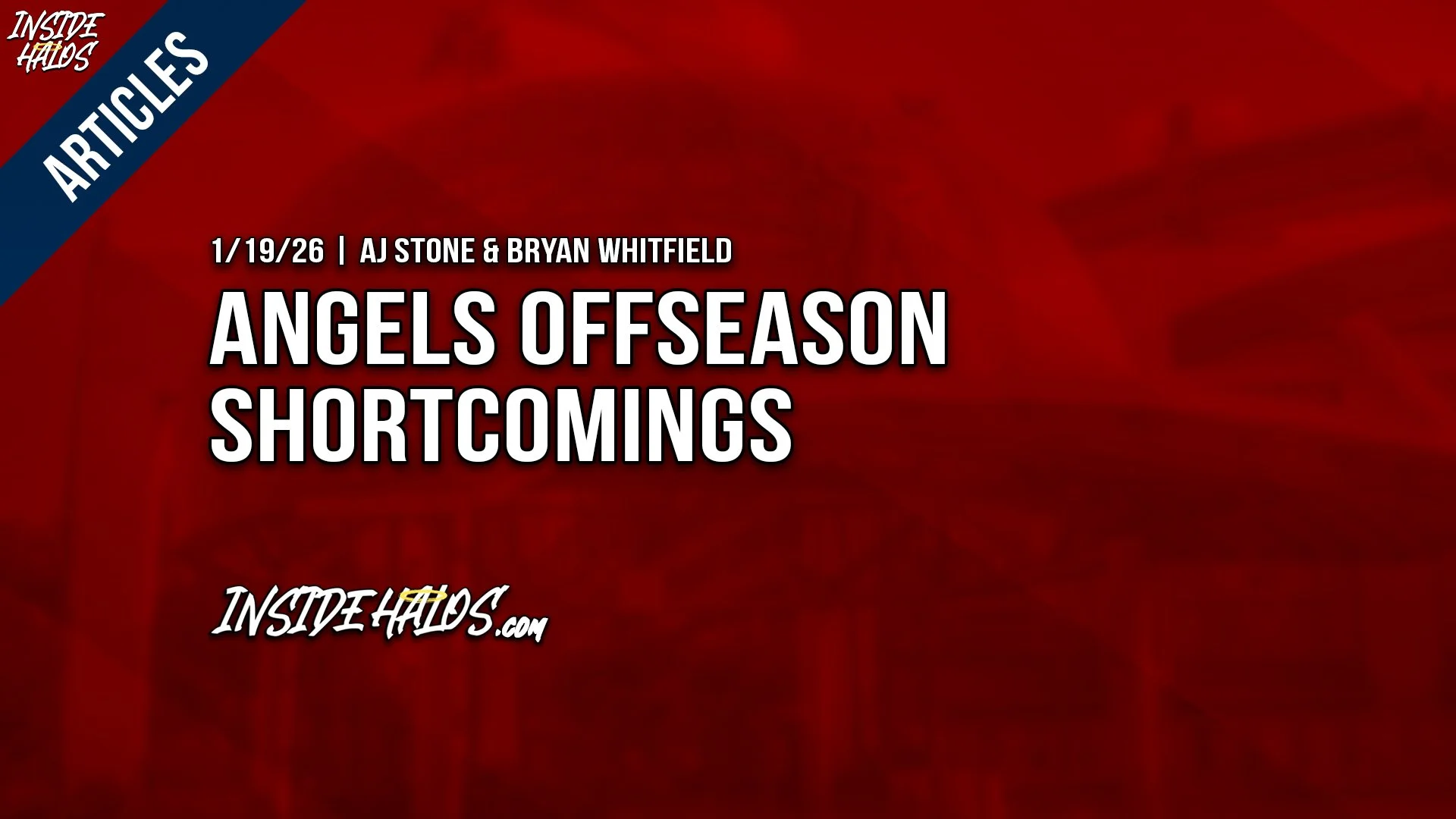 Angels Offseason Shortcomings