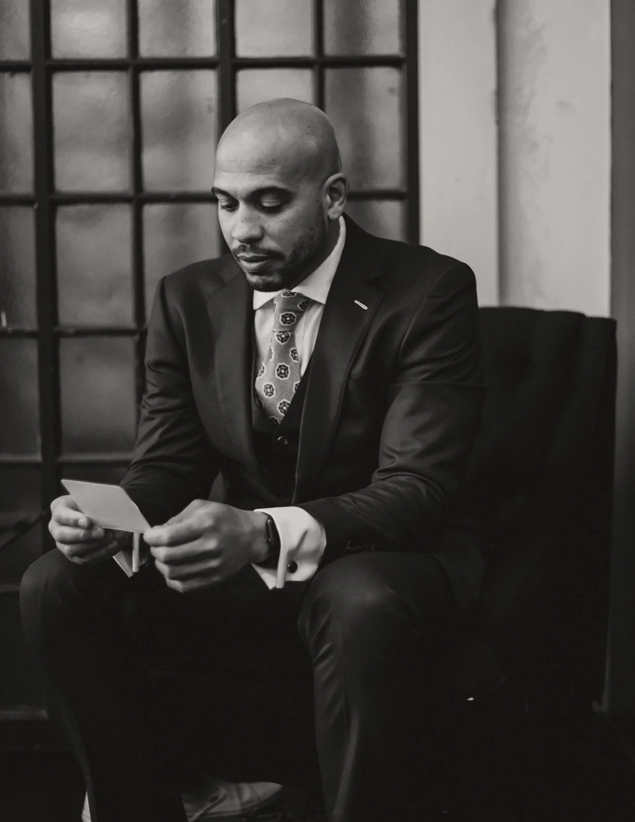 Professional barber providing on-location grooming for events
