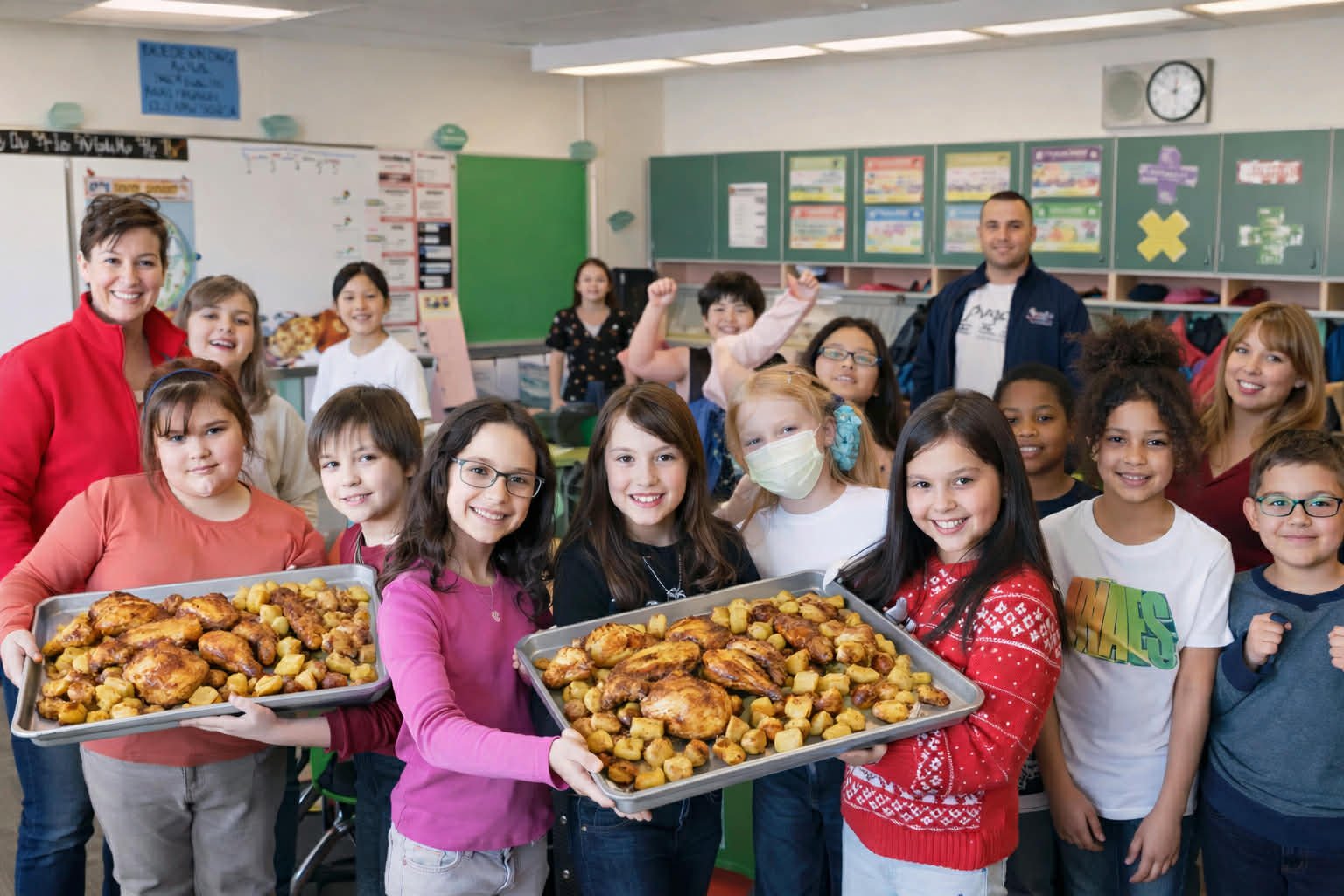 Cooking and Nutrition Education for Title I StudentsTeaching 