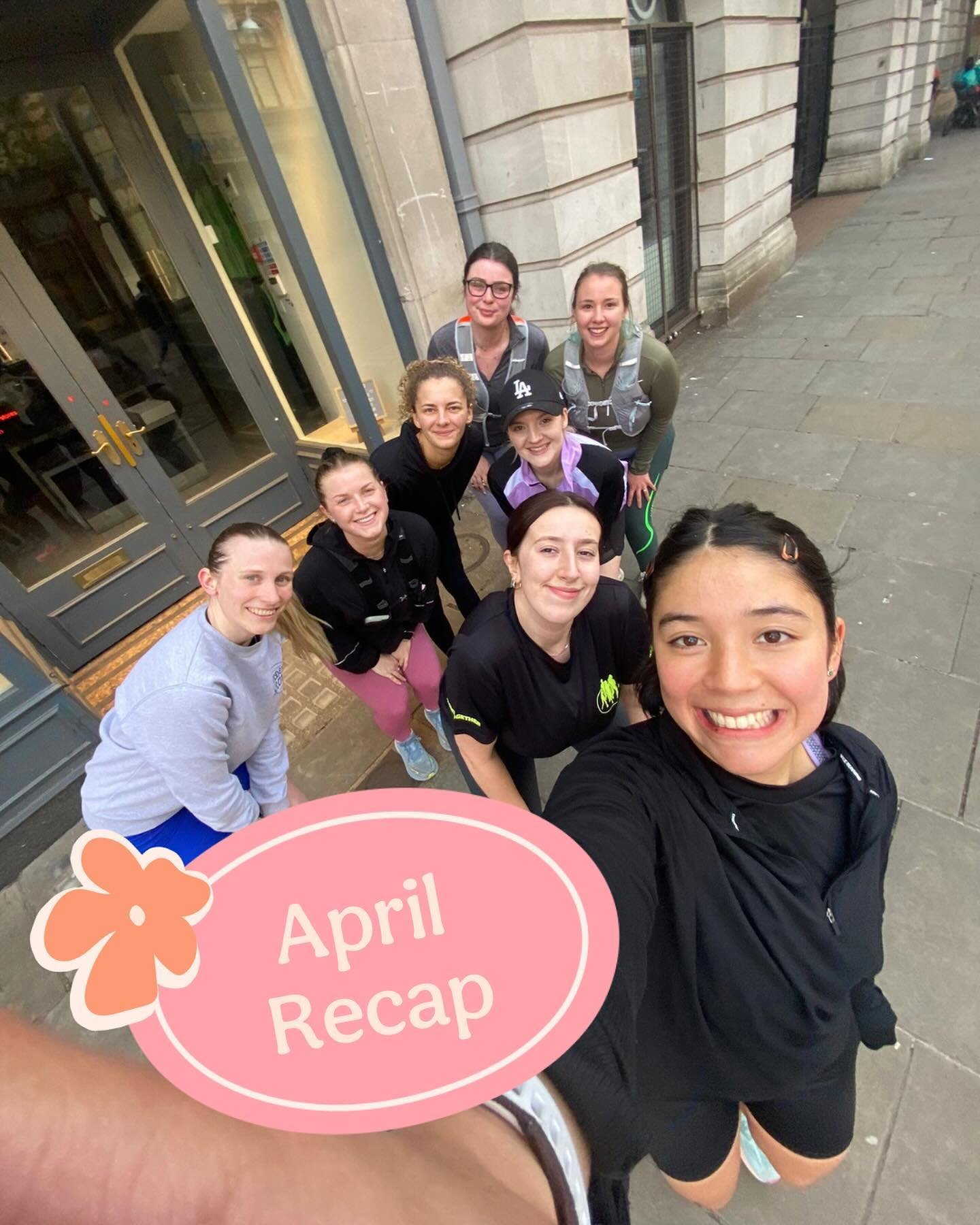 What a month!! Huge congratulations to everyone that ran in a marathon this month, such an amazing achievement 👏💖
A little recap of how our month looked 👀
🩷Announced our retreat and it sold out in under 3 mins!! 🥹🥹 @sweatybetty @worlinghamhall 