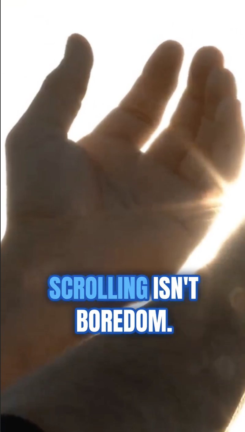 You Didn’t Pick up Your Phone… it Picked You.