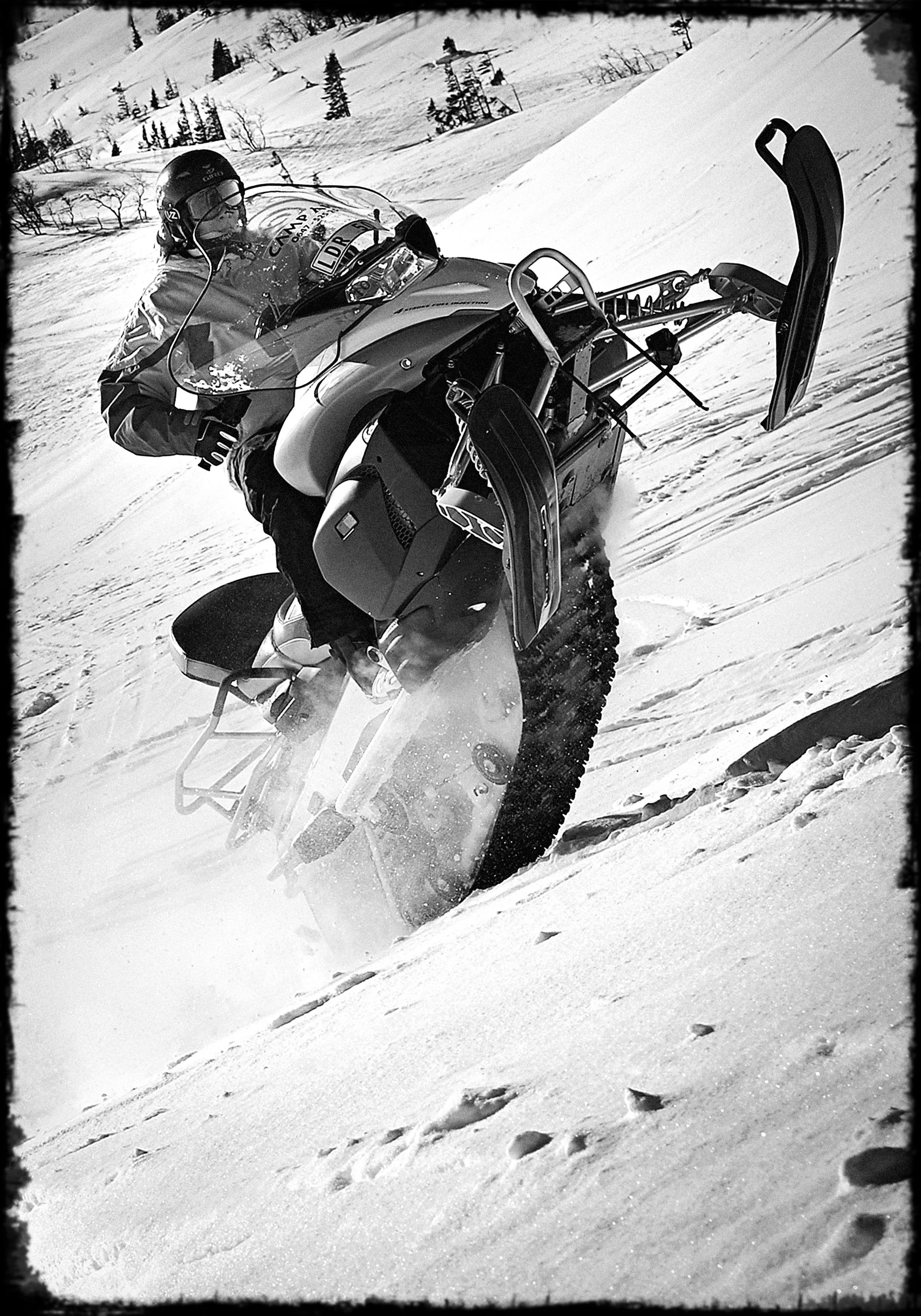 Snowboarder Christophe Reynders for Snowboarder Magazine