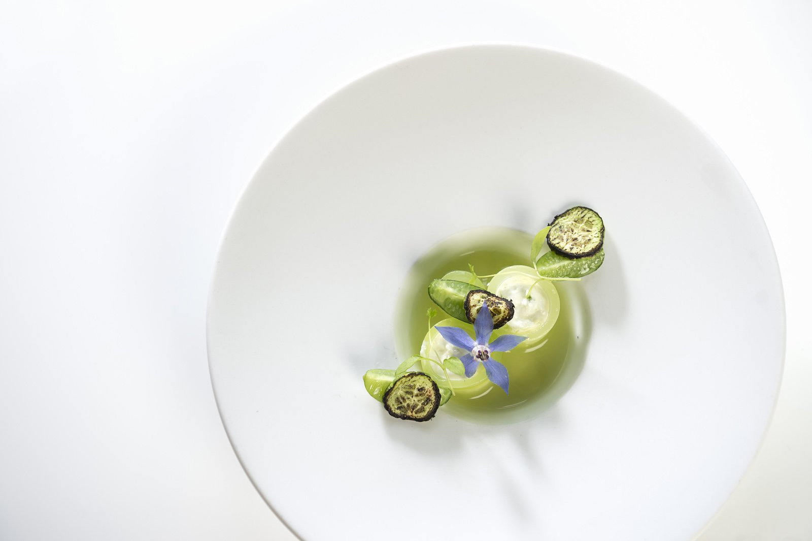 Signature dish of chef Bart de Pooter.