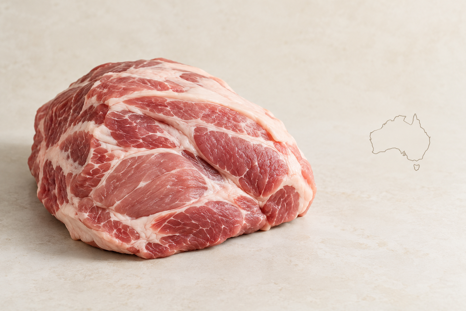 Australian pork shoulder ingredient illustration