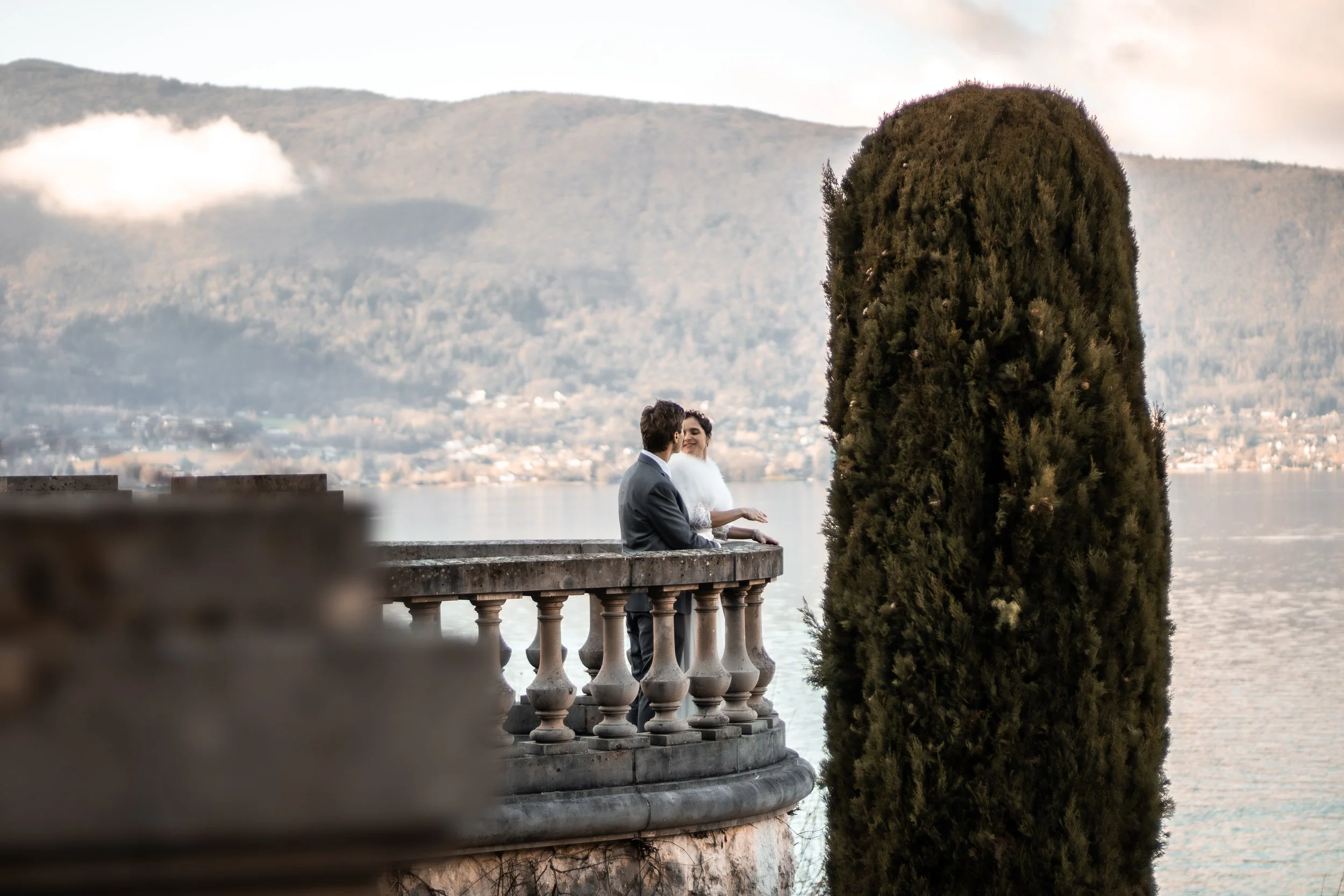 Mariage au bord du lac d'Annecy