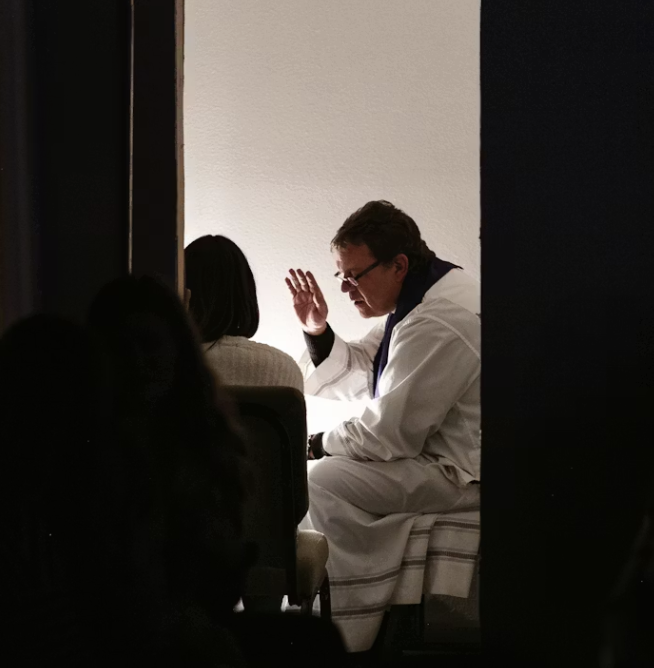 Receiving the Sacrament of Reconciliation