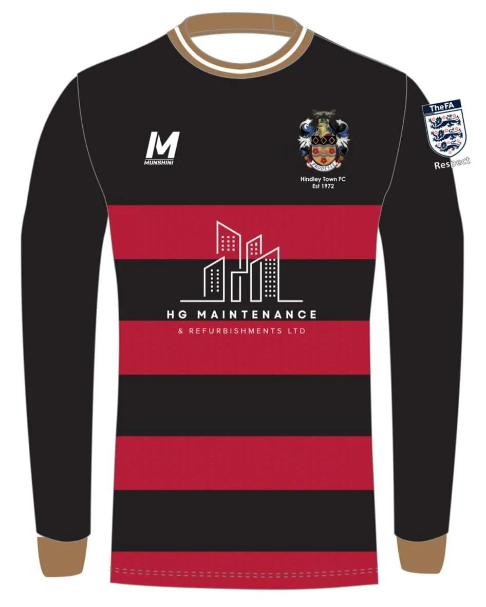 Proud to sponsor Hindley Town U8 Valhalla's Home Kit ⚽️⚽️⚽️