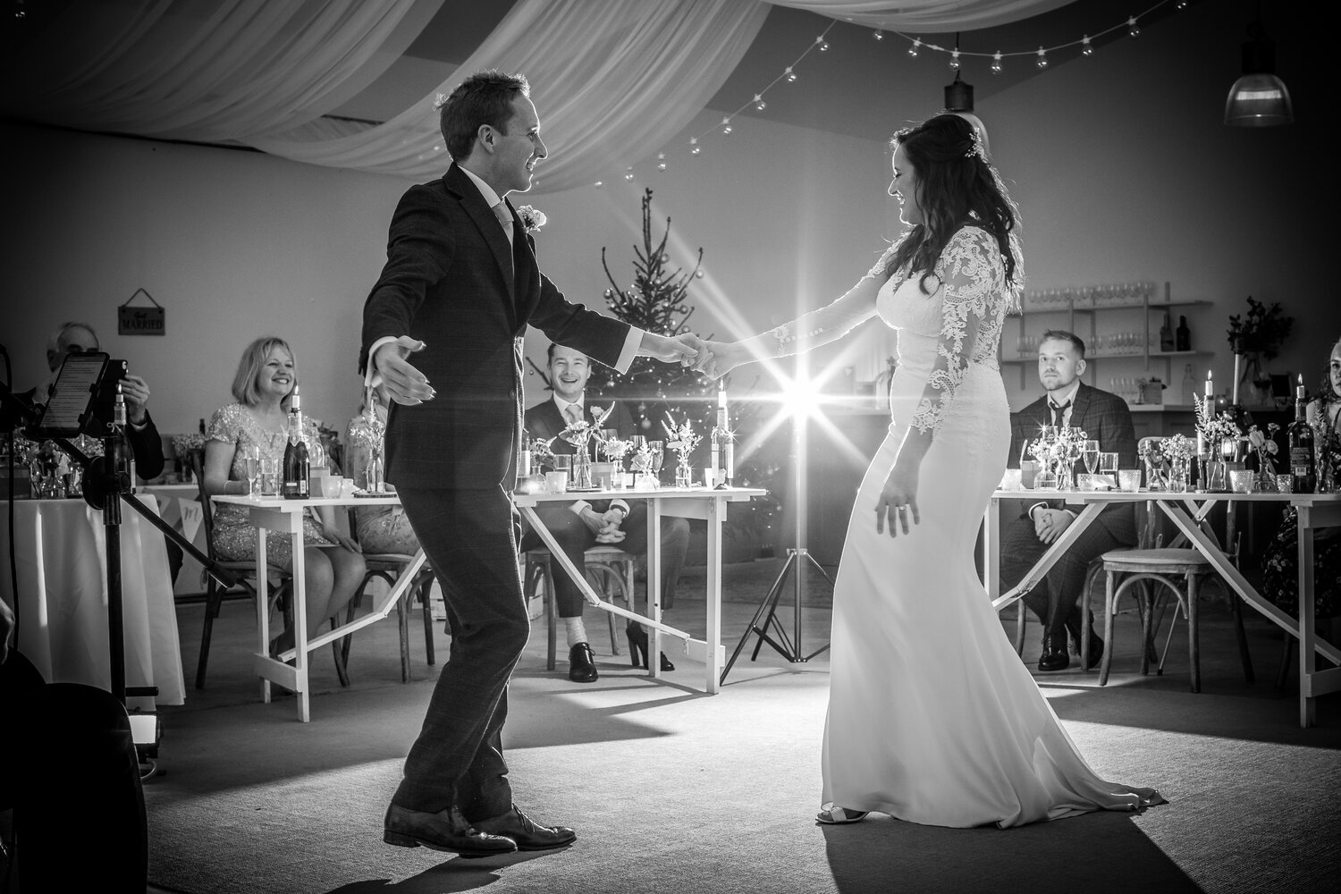 Becky and Anthony's Cosy Winter Wedding